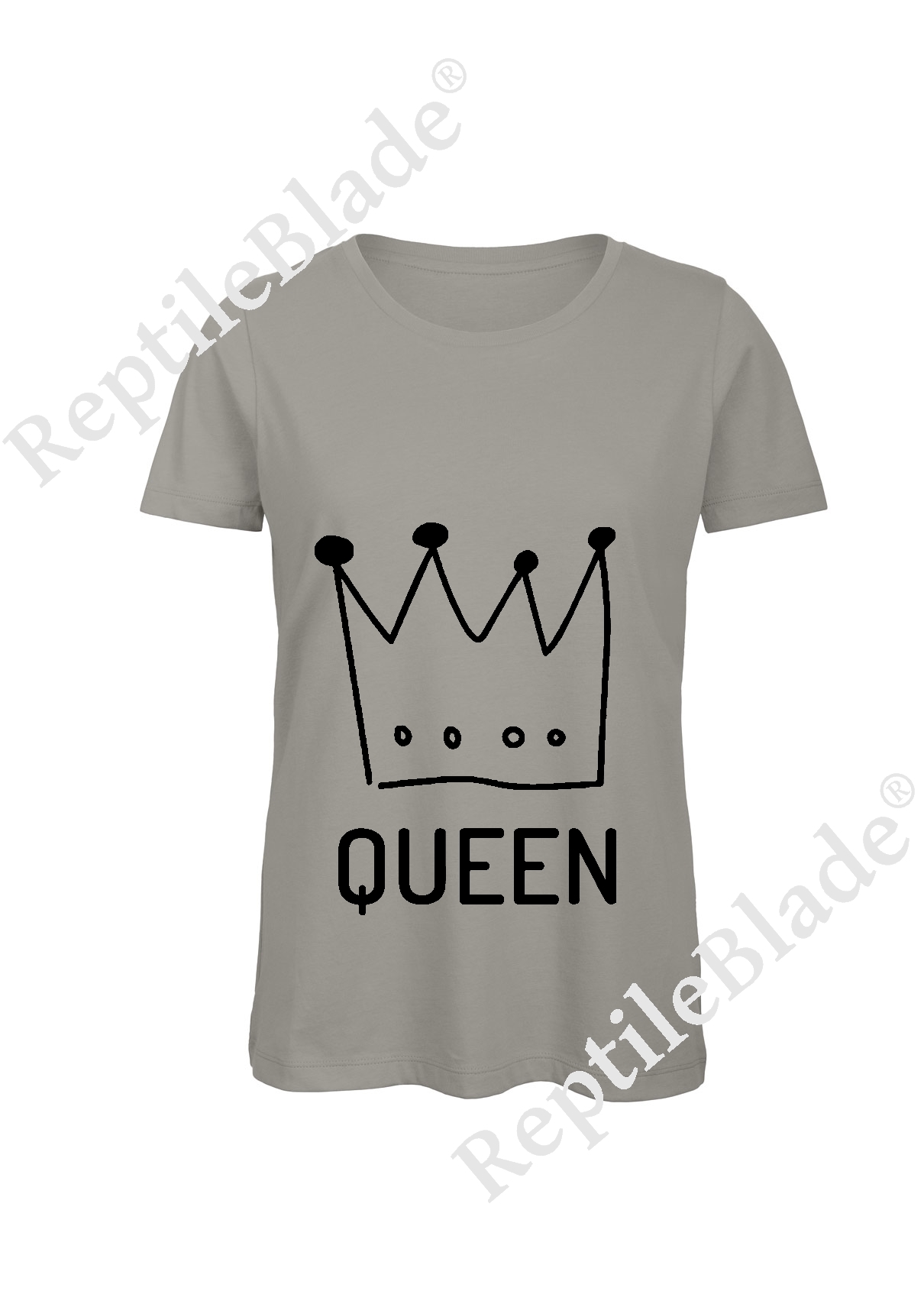 Miniature T-shirt femme "queen"