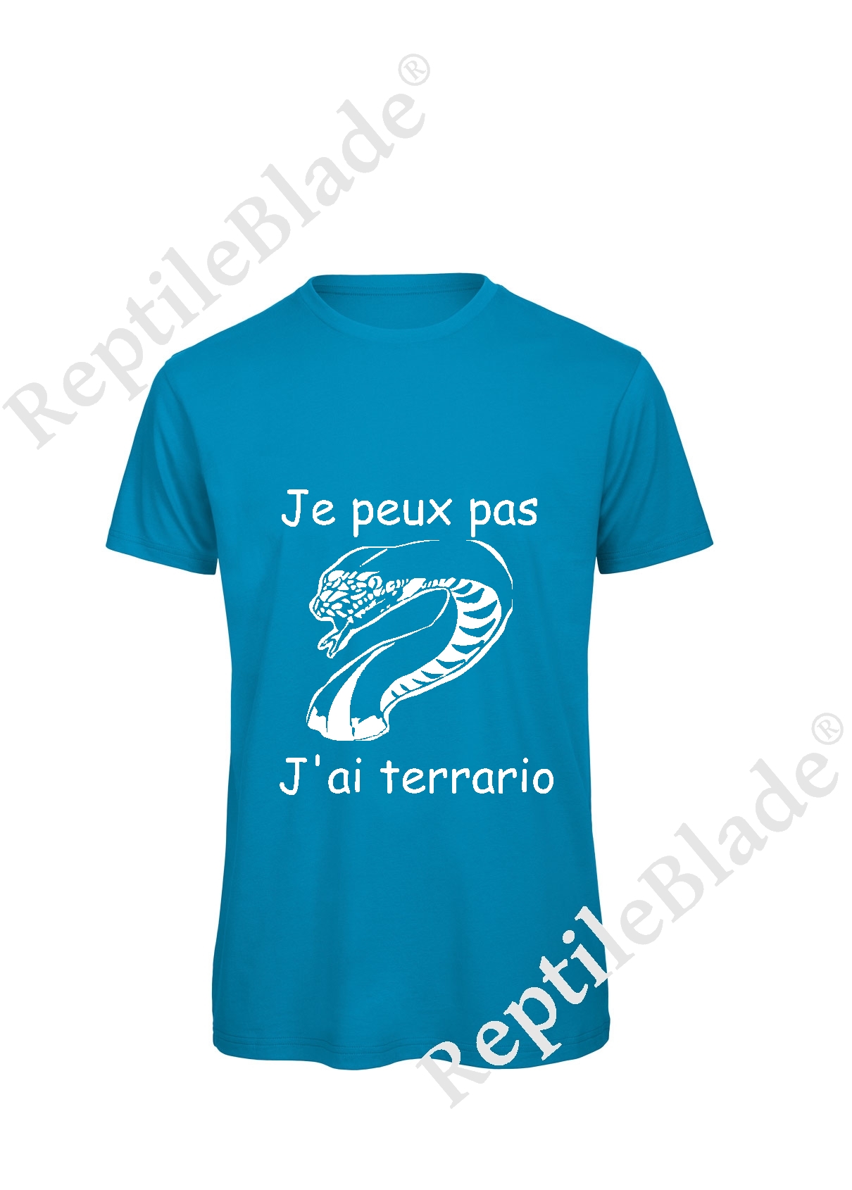 Miniature T-shirt homme "Je peux pas j'ai terrario"