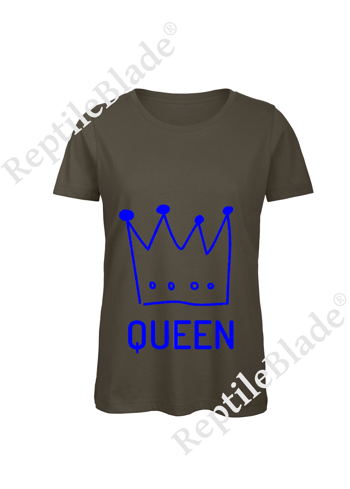 Miniature T-shirt femme "queen"