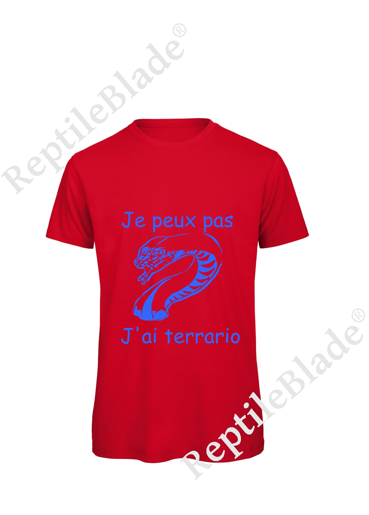 Miniature T-shirt homme "Je peux pas j'ai terrario"