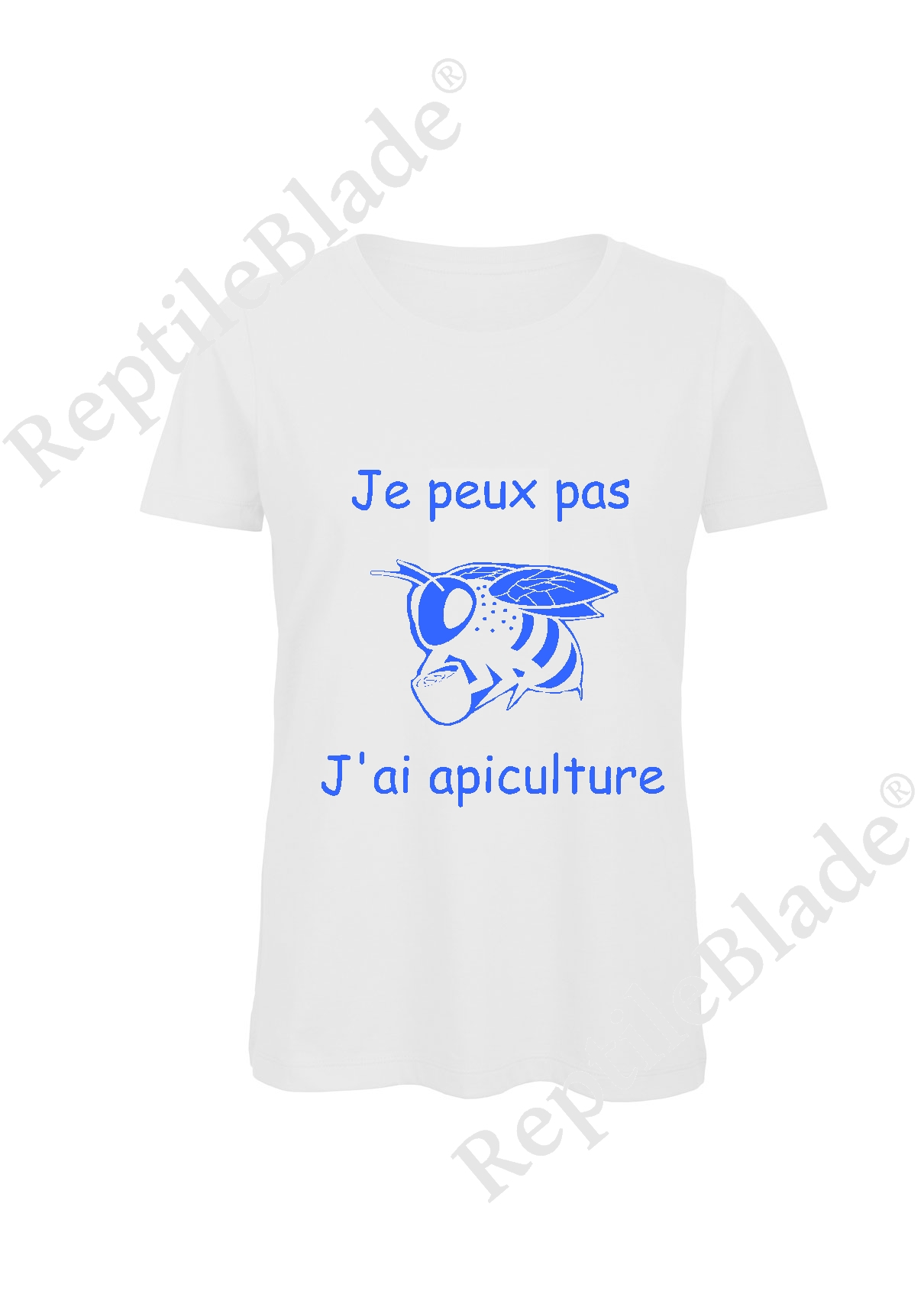 Miniature T-shirt femme "Je peux pas j'ai apiculture"
