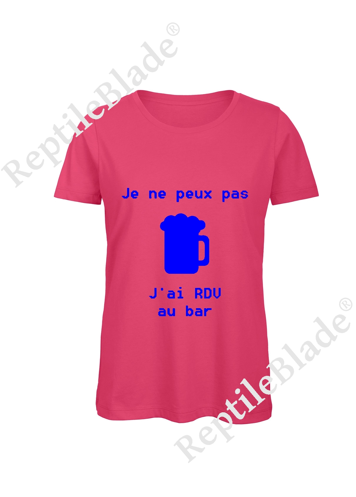 Miniature T-shirt femme "Je peux pas j'ai encore rdv au bar
