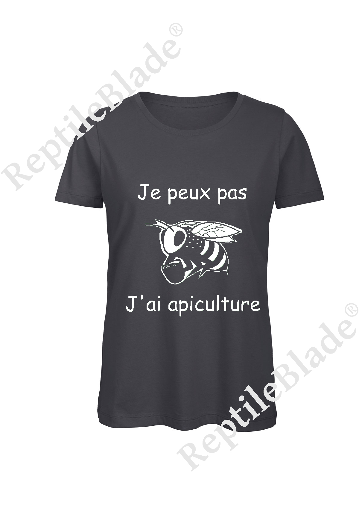 Miniature T-shirt femme "Je peux pas j'ai apiculture"