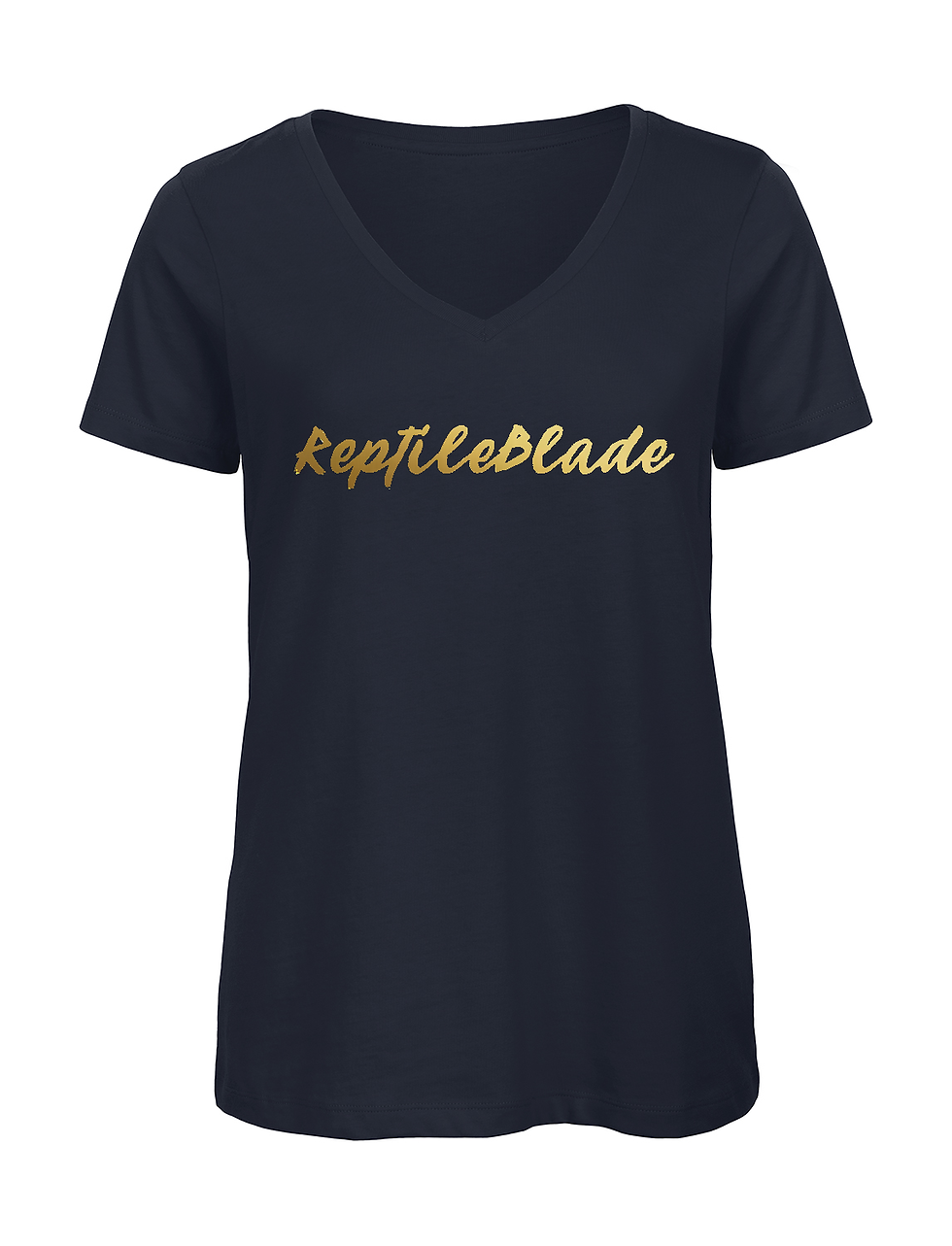 섬네일: T-shirt femme col v "ReptileBlade"