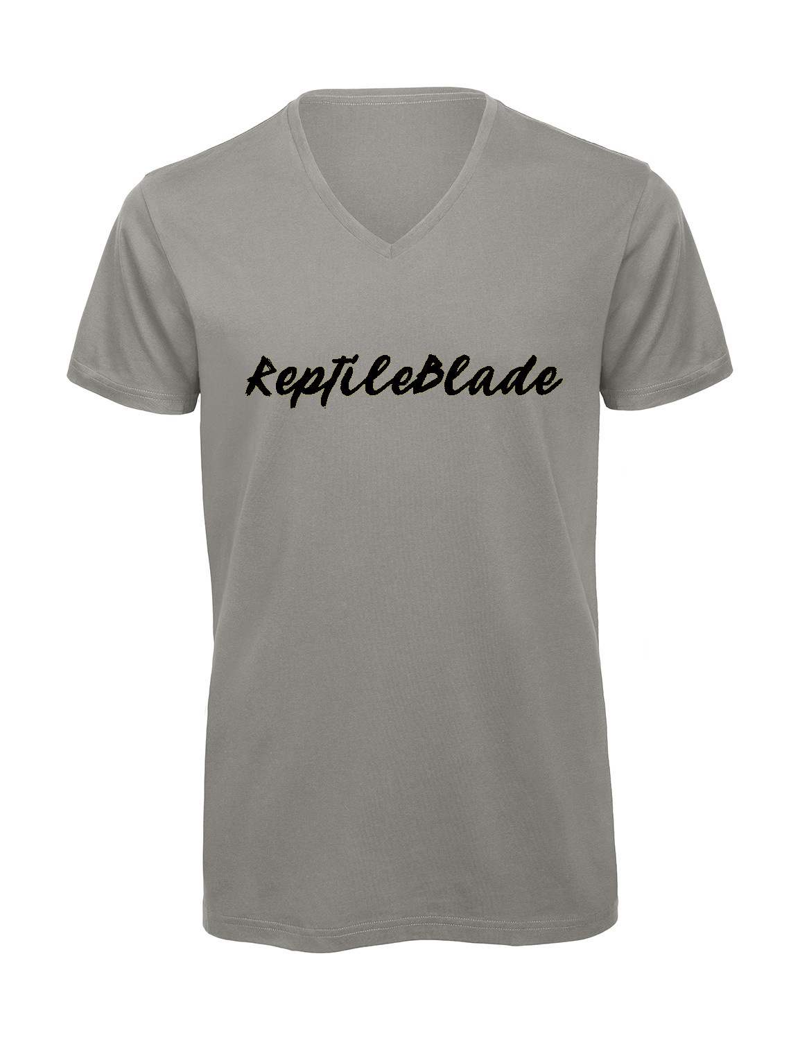 Miniature T-shirt homme col v "Reptileblade"