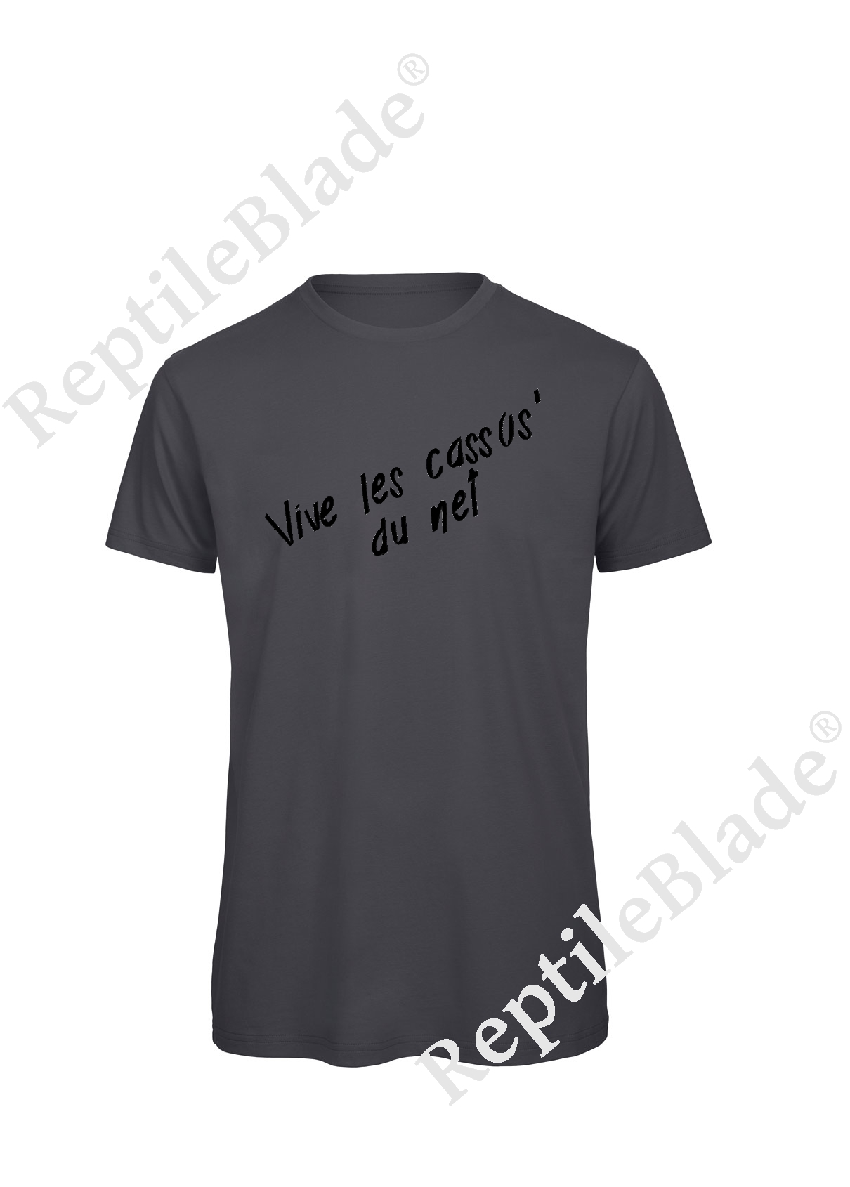 Miniature T-shirt homme "Vive les cassos' du net"