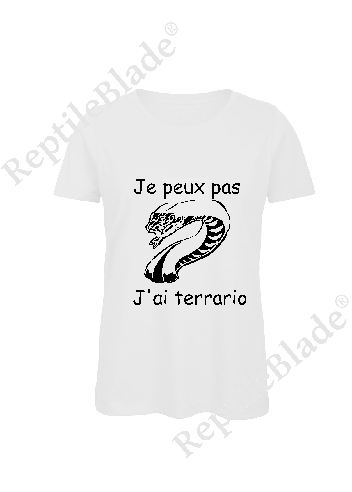 Miniature T-shirt femme "Je peux pas j'ai terrario"