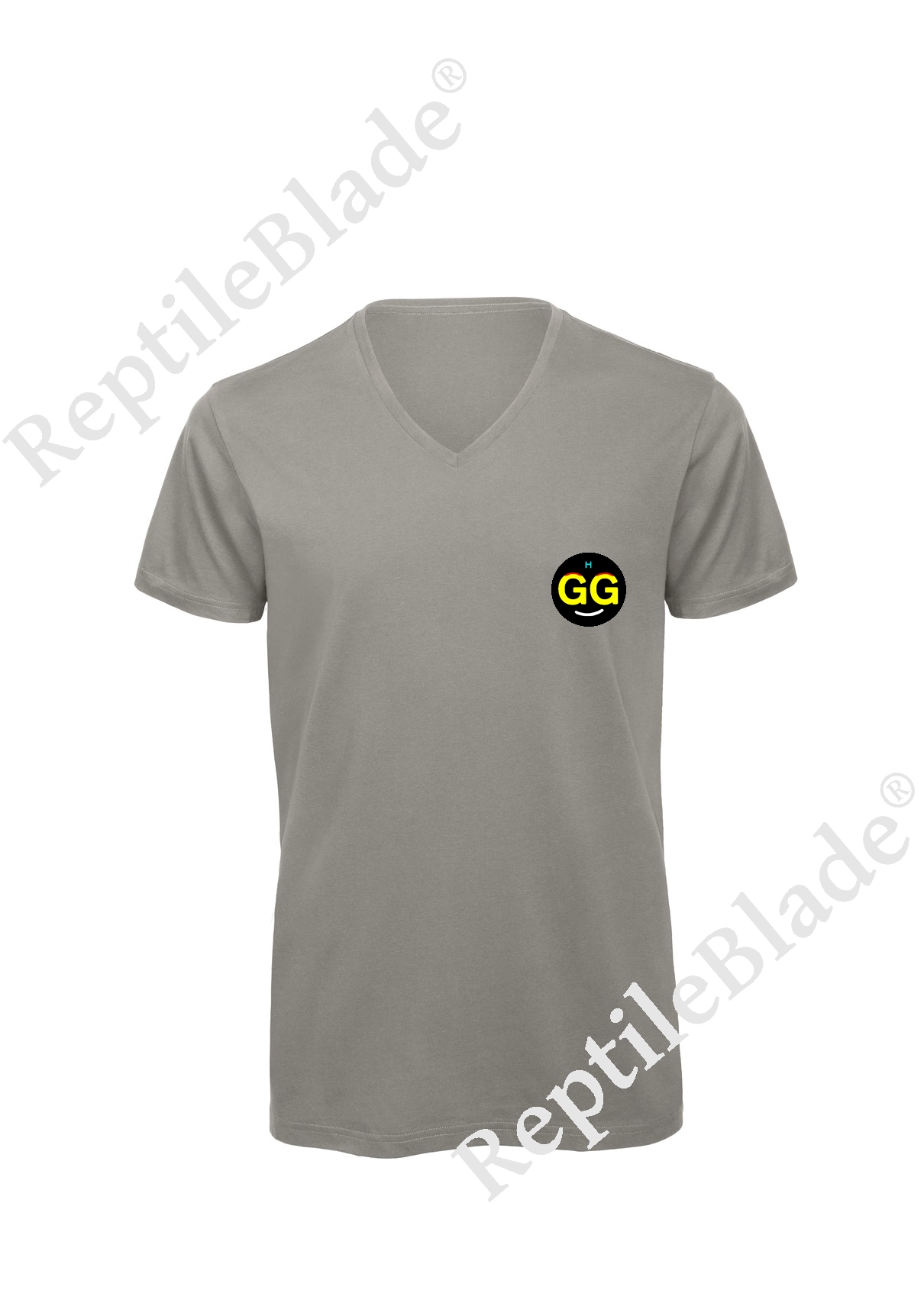 Miniature T-shirt homme col v "Hargfarth GG"