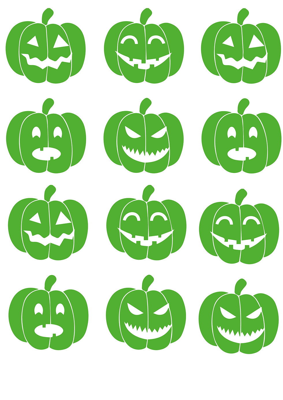Miniature : Planche de sticker vitre "halloween"
