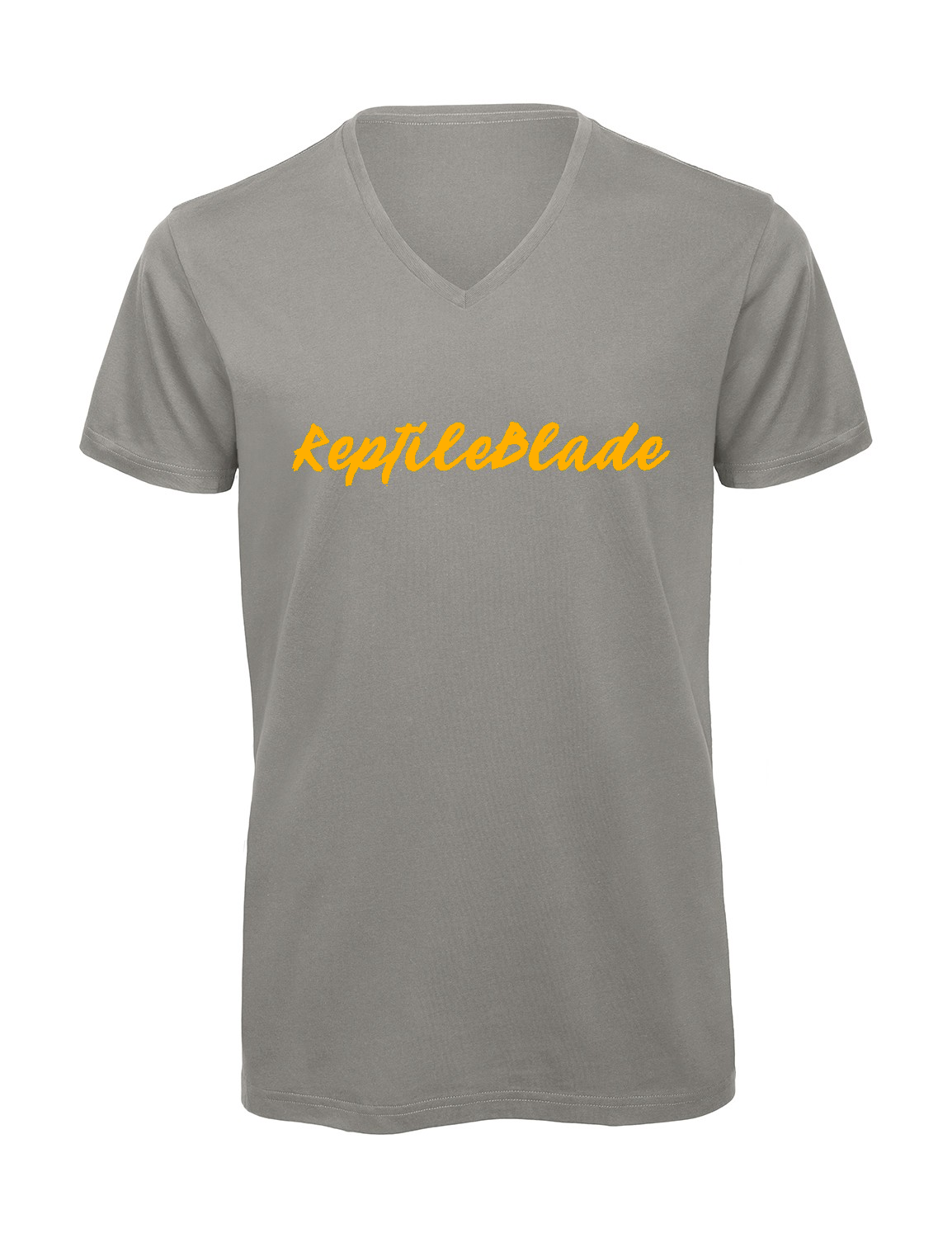 Miniature T-shirt homme col v "Reptileblade"