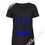 Miniature : T-shirt femme col v "queen"
