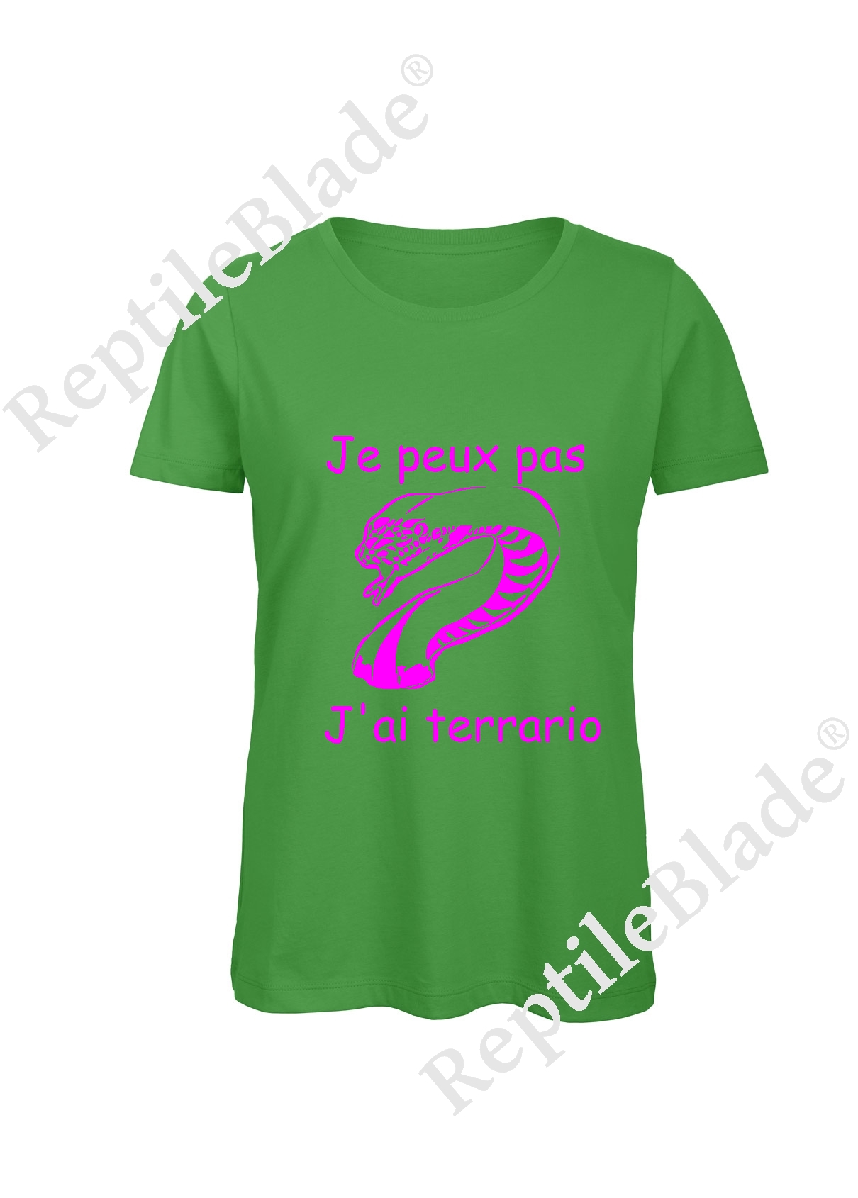 Miniature T-shirt femme "Je peux pas j'ai terrario"