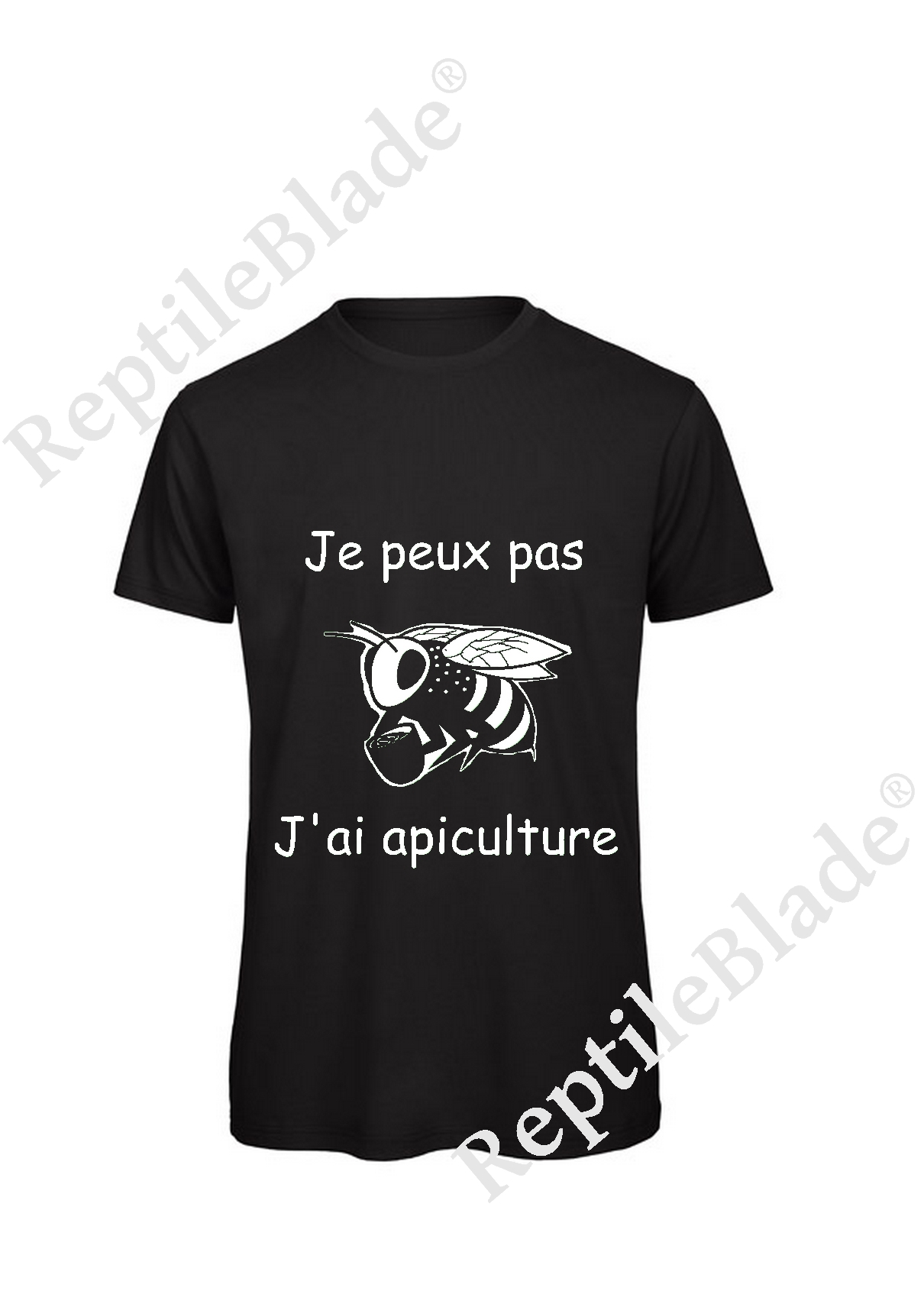 Miniature T-shirt homme "Je peux pas j'ai apiculture"