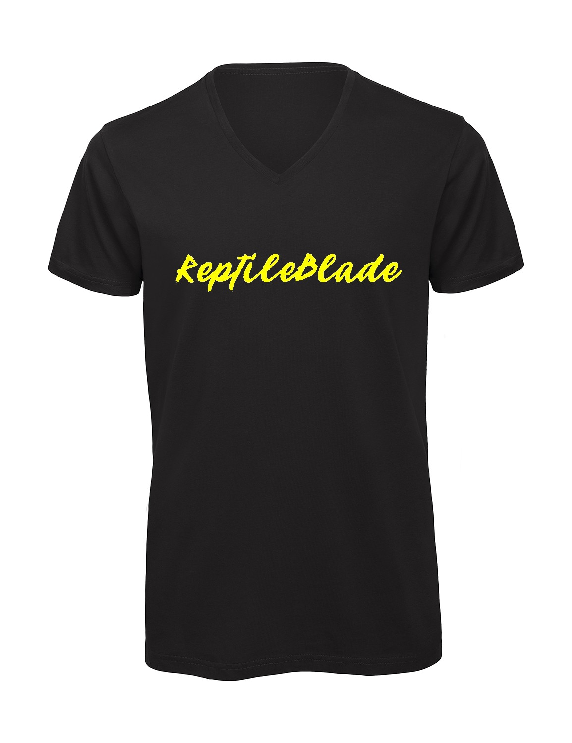 Miniature T-shirt homme col v "ReptileBlade"