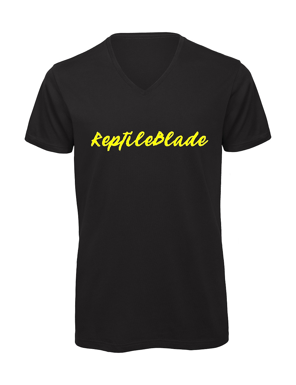 Thumbnail: T-shirt homme col v "ReptileBlade"