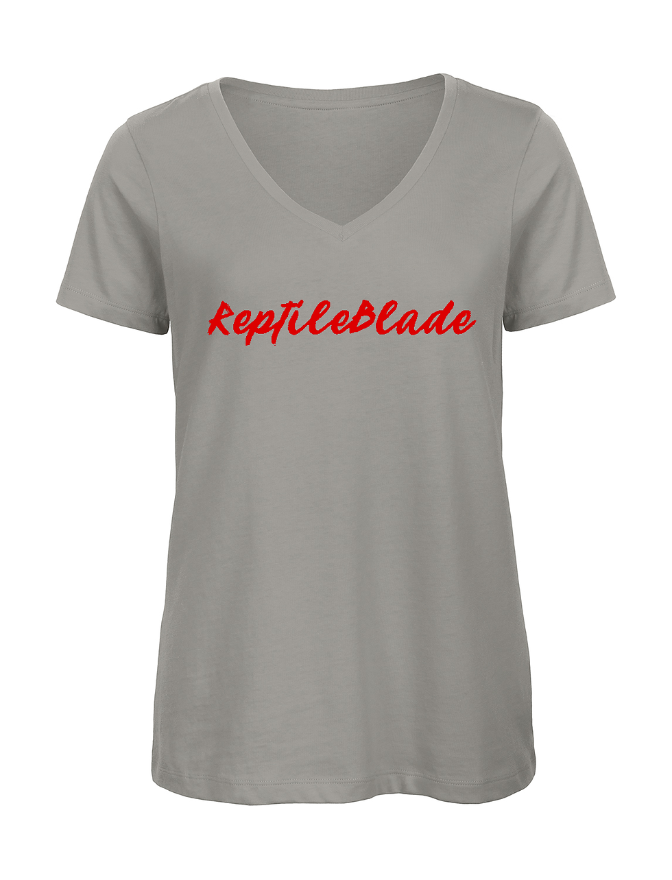 Thumbnail: T-shirt femme col v "ReptileBlade"