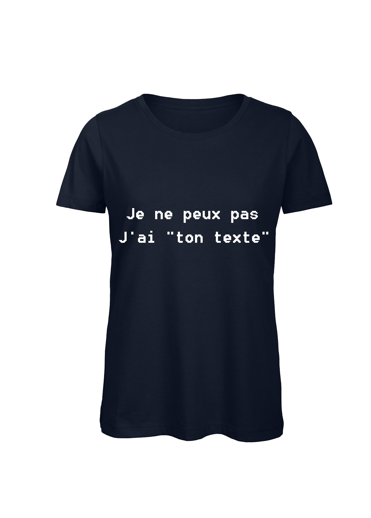 Miniature T-shirt femme "Je peux pas j'ai"