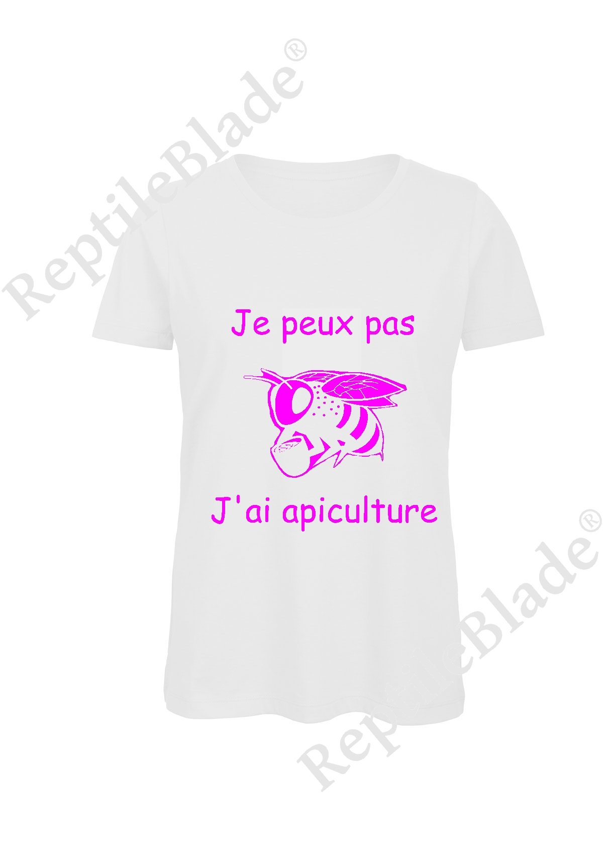 Miniature T-shirt femme "Je peux pas j'ai apiculture"
