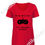 Miniature : T-shirt femme col v "Je peux pas j'ai toujours console"