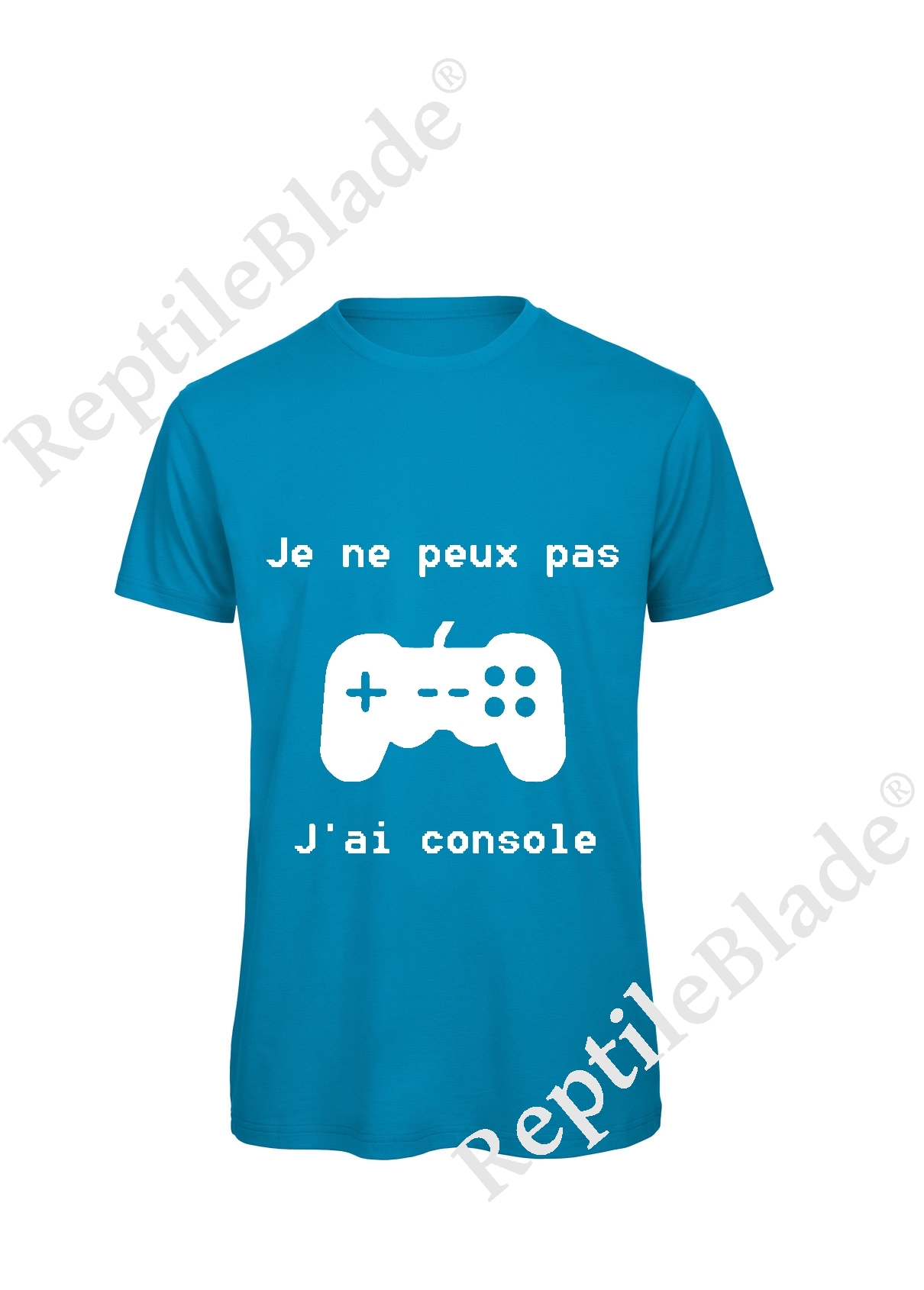 Miniature T-shirt homme "Je peux pas j'ai console"