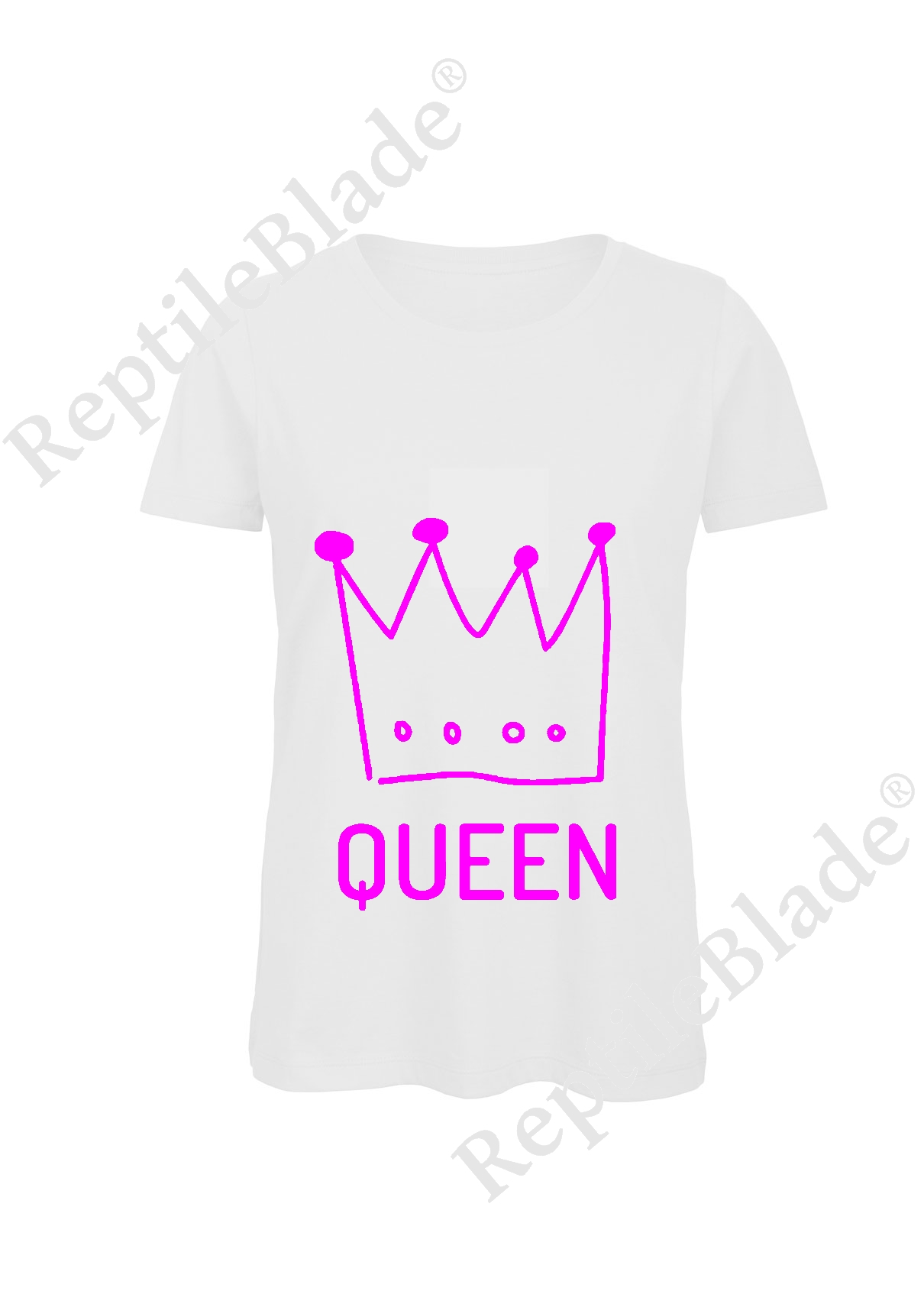 Miniature T-shirt femme "queen"