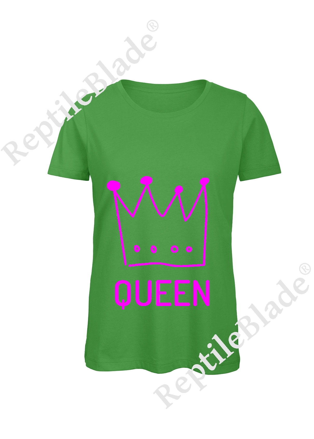 Miniature T-shirt femme "queen"