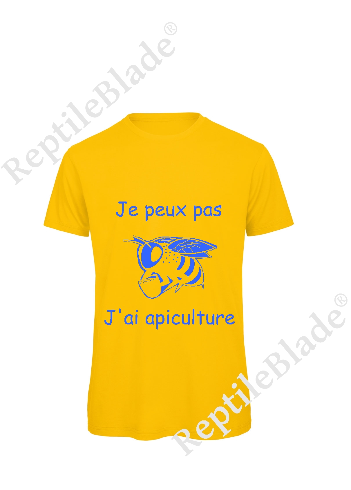 Miniature T-shirt homme "Je peux pas j'ai apiculture"
