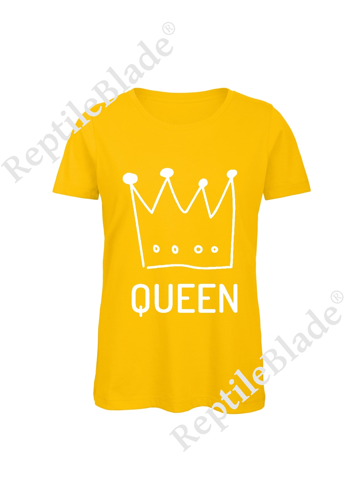 Miniature T-shirt femme "queen"