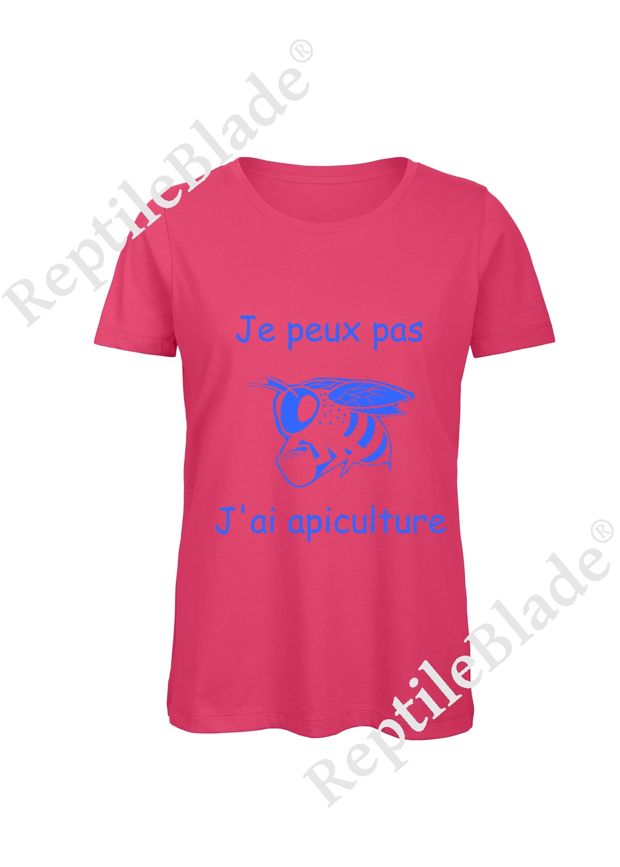 Miniature T-shirt femme "Je peux pas j'ai apiculture"