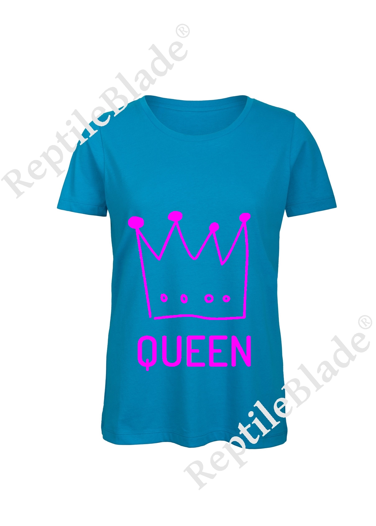 Miniature T-shirt femme "queen"