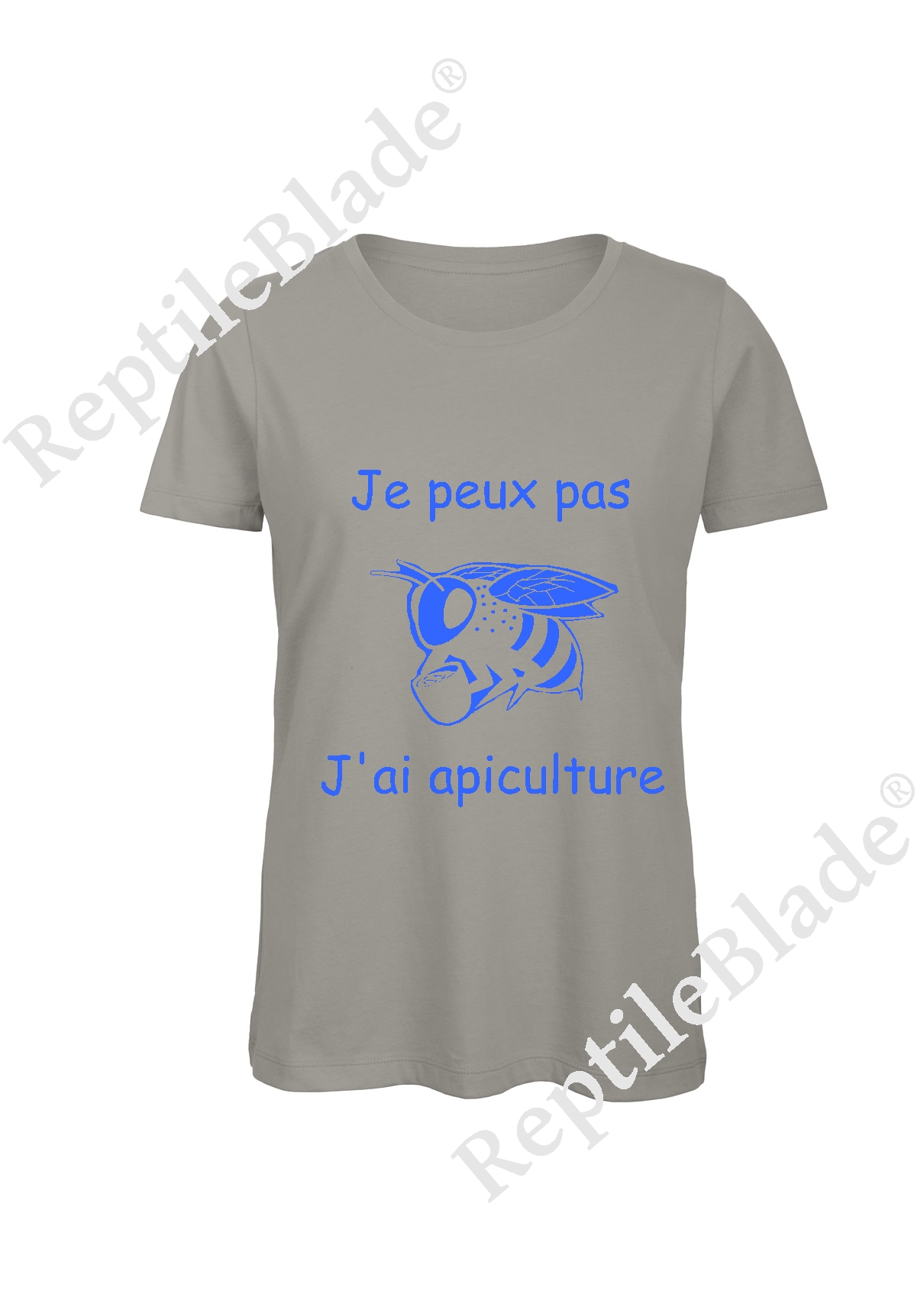 Miniature T-shirt femme "Je peux pas j'ai apiculture"