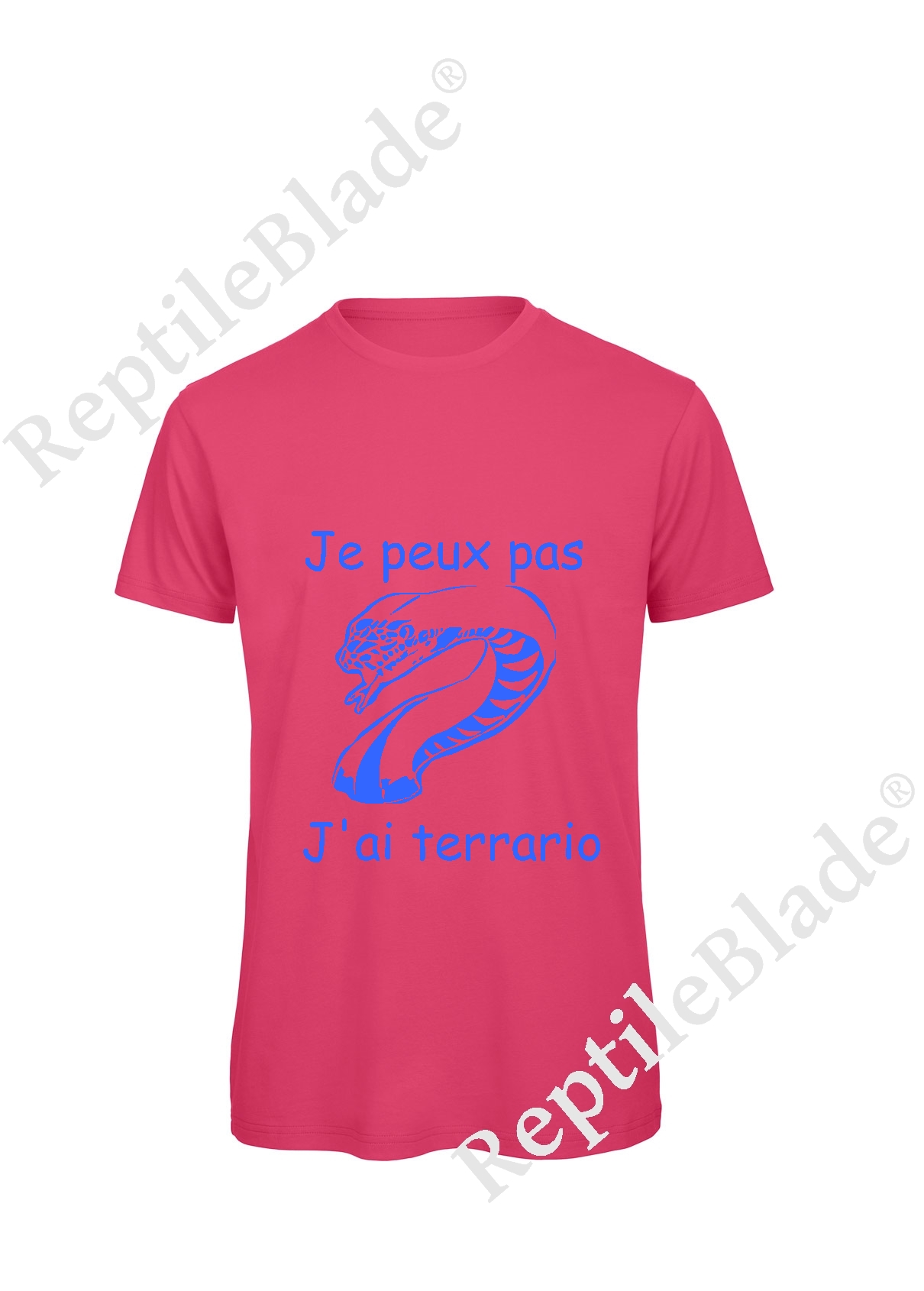 Miniature T-shirt homme "Je peux pas j'ai terrario"