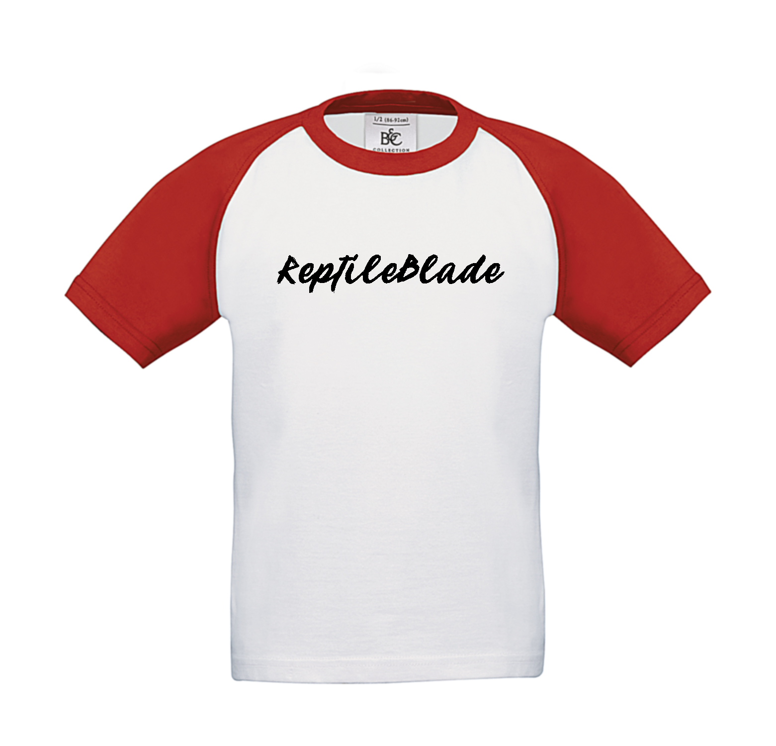 T-shirt enfant baseball "ReptileBlade"