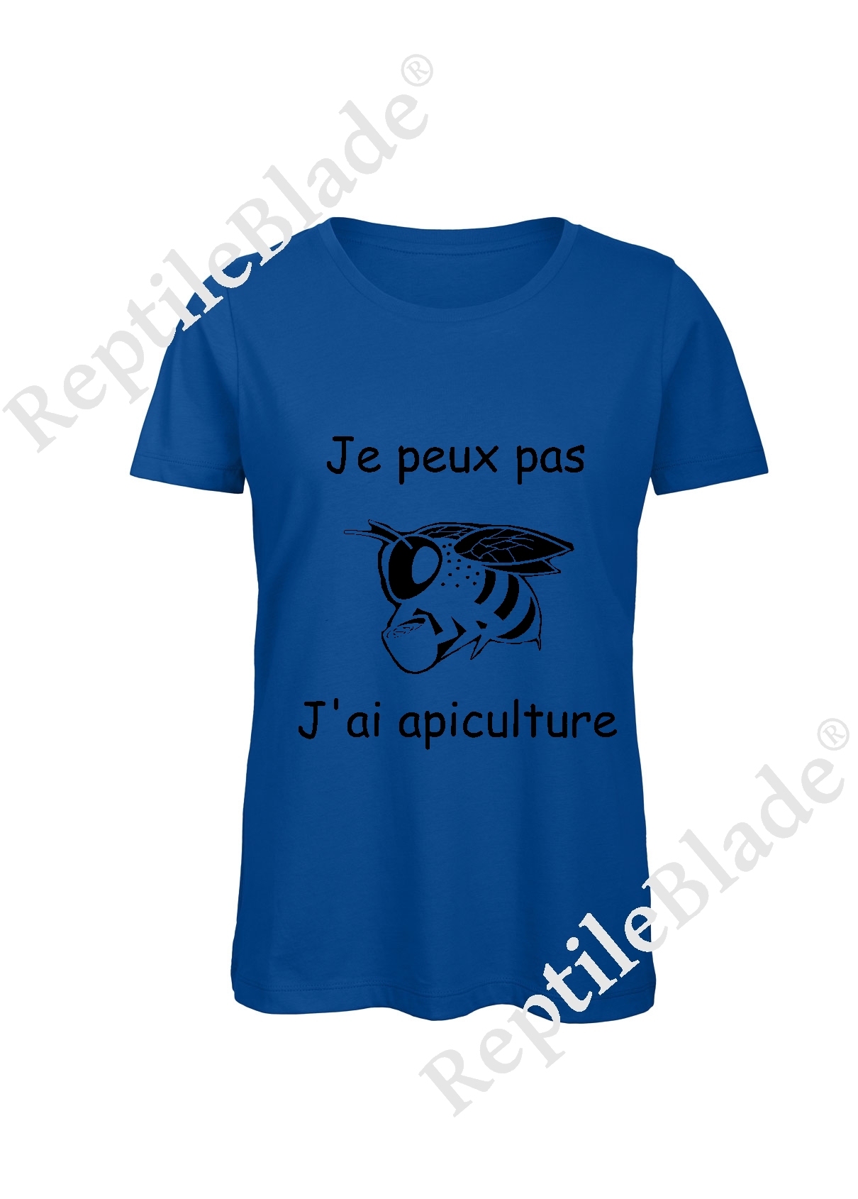 Miniature T-shirt femme "Je peux pas j'ai apiculture"