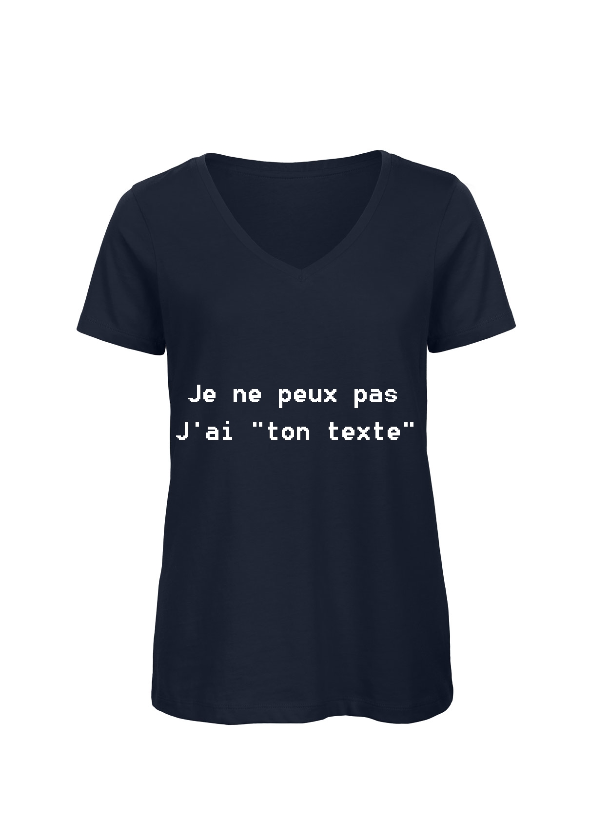 T-shirt femme "Je peux pas j'ai"