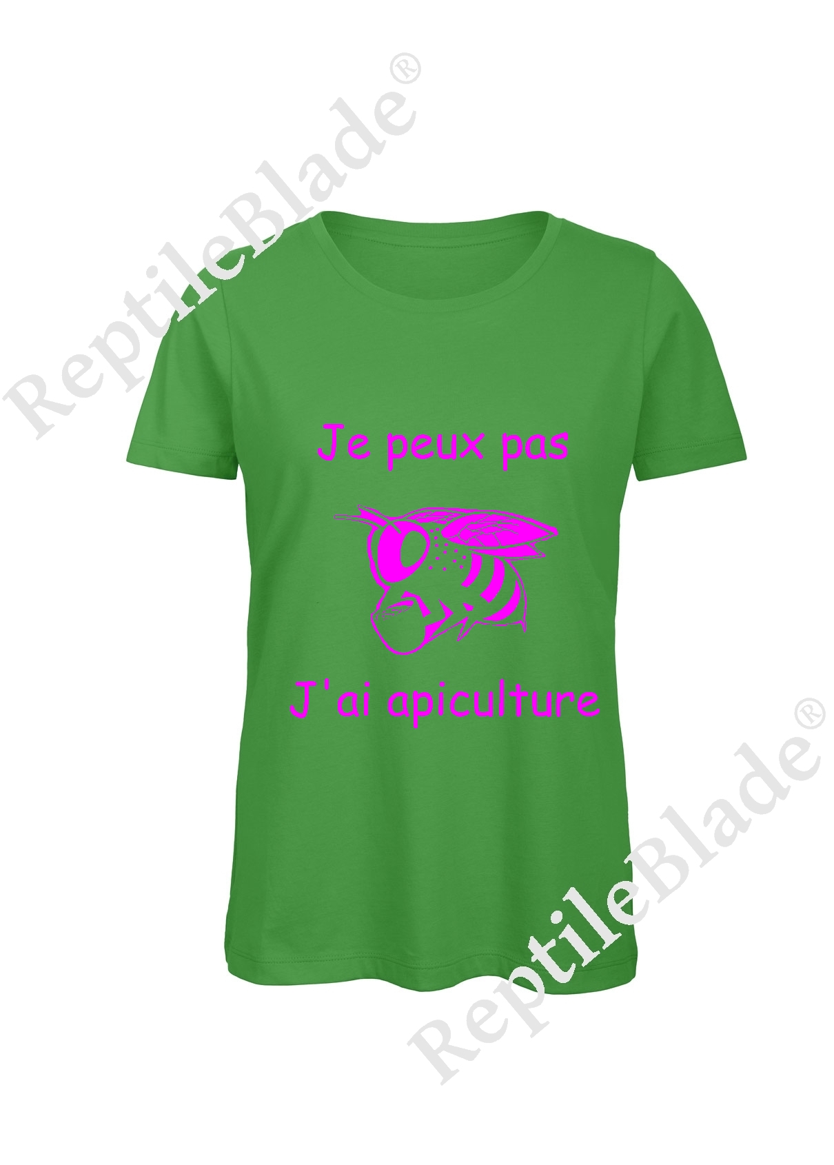 Miniature T-shirt femme "Je peux pas j'ai apiculture"