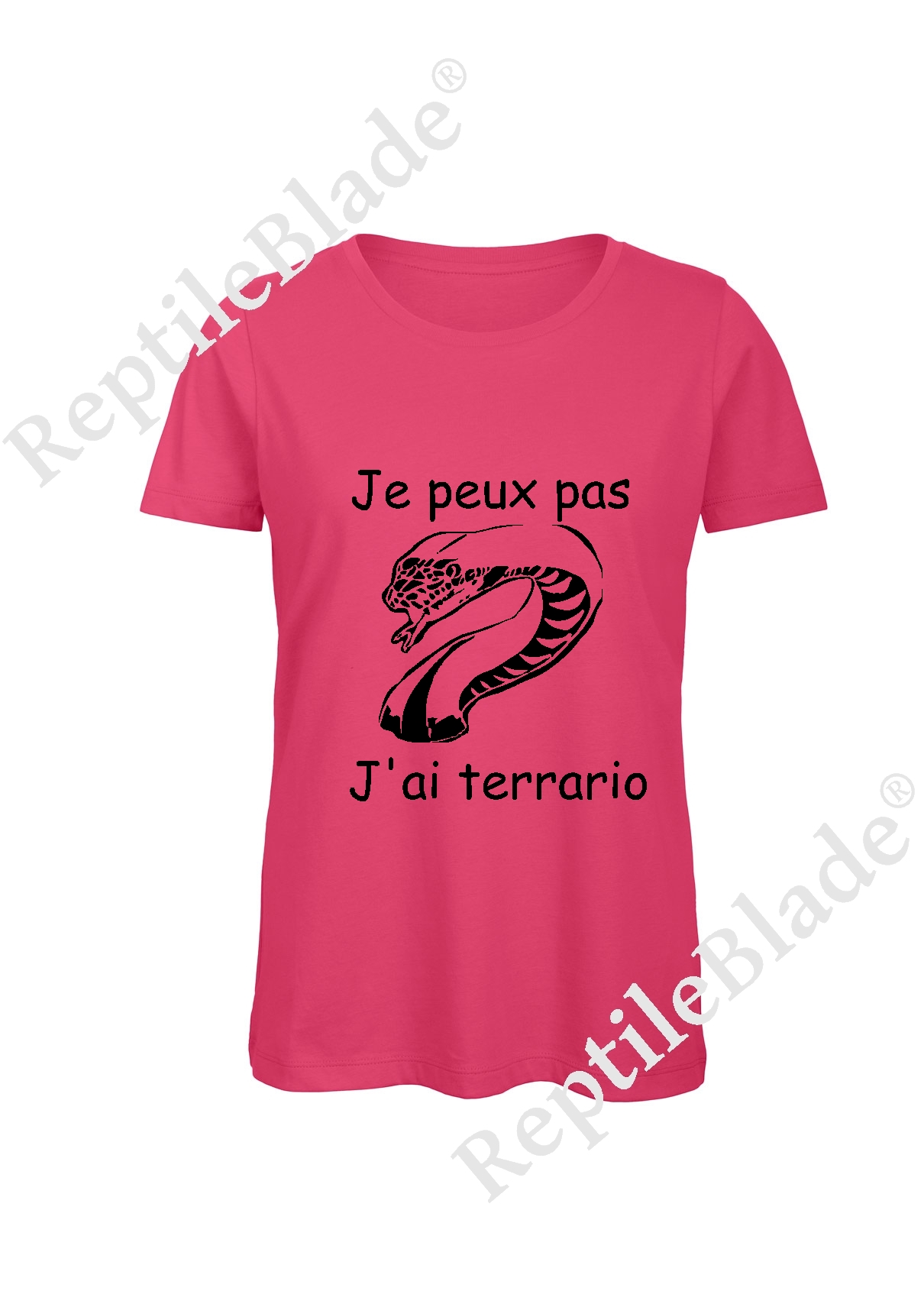 Miniature T-shirt femme "Je peux pas j'ai terrario"