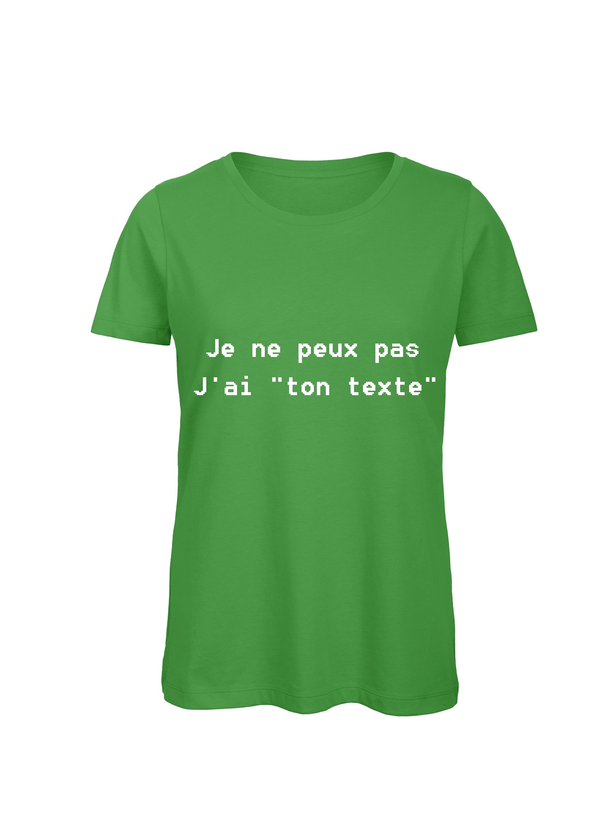 Miniature T-shirt femme "Je peux pas j'ai"