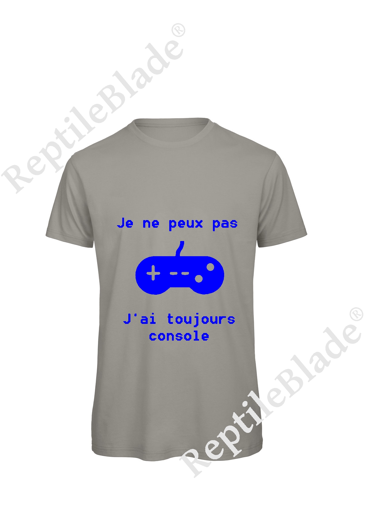 Miniature T-shirt homme "Je peux pas j'ai toujours console"