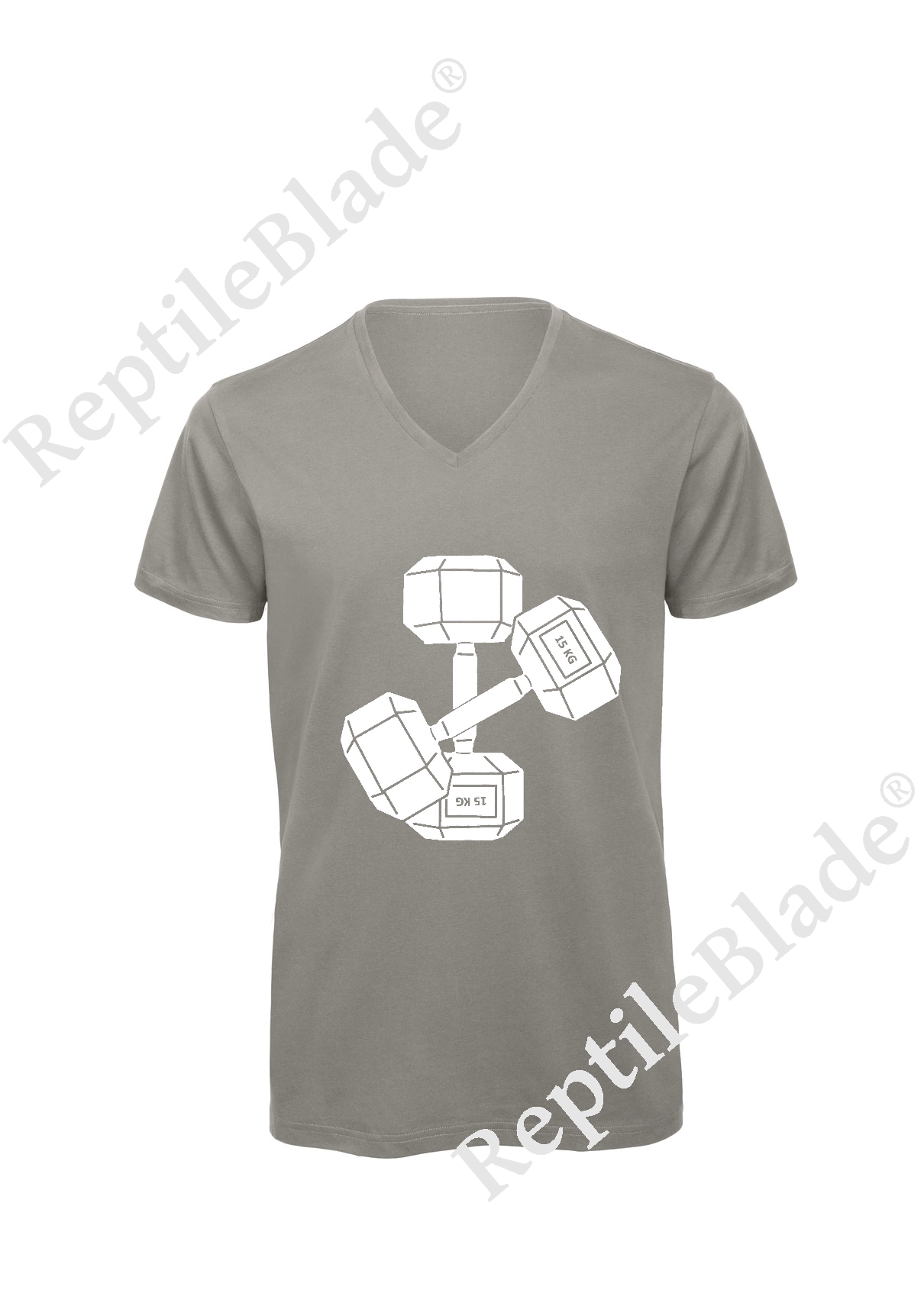 T-shirt homme col v "Altère"