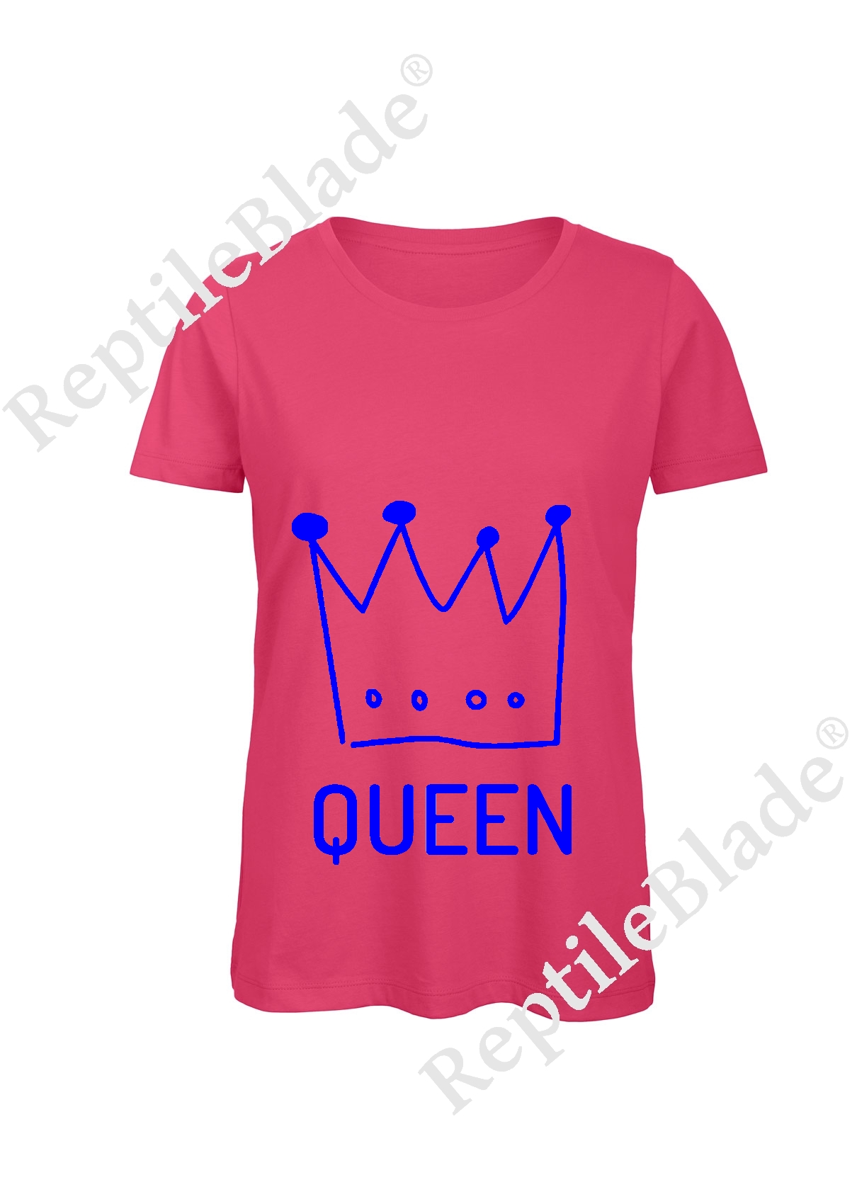 Miniature T-shirt femme "queen"