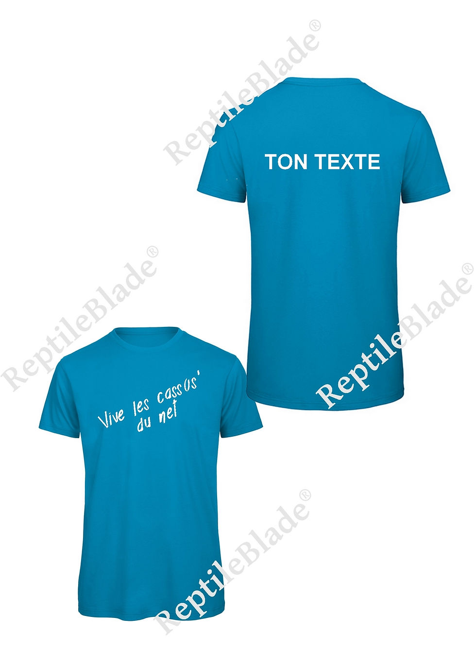 Miniatura: T-shirt homme "Vive les cassos' du net"