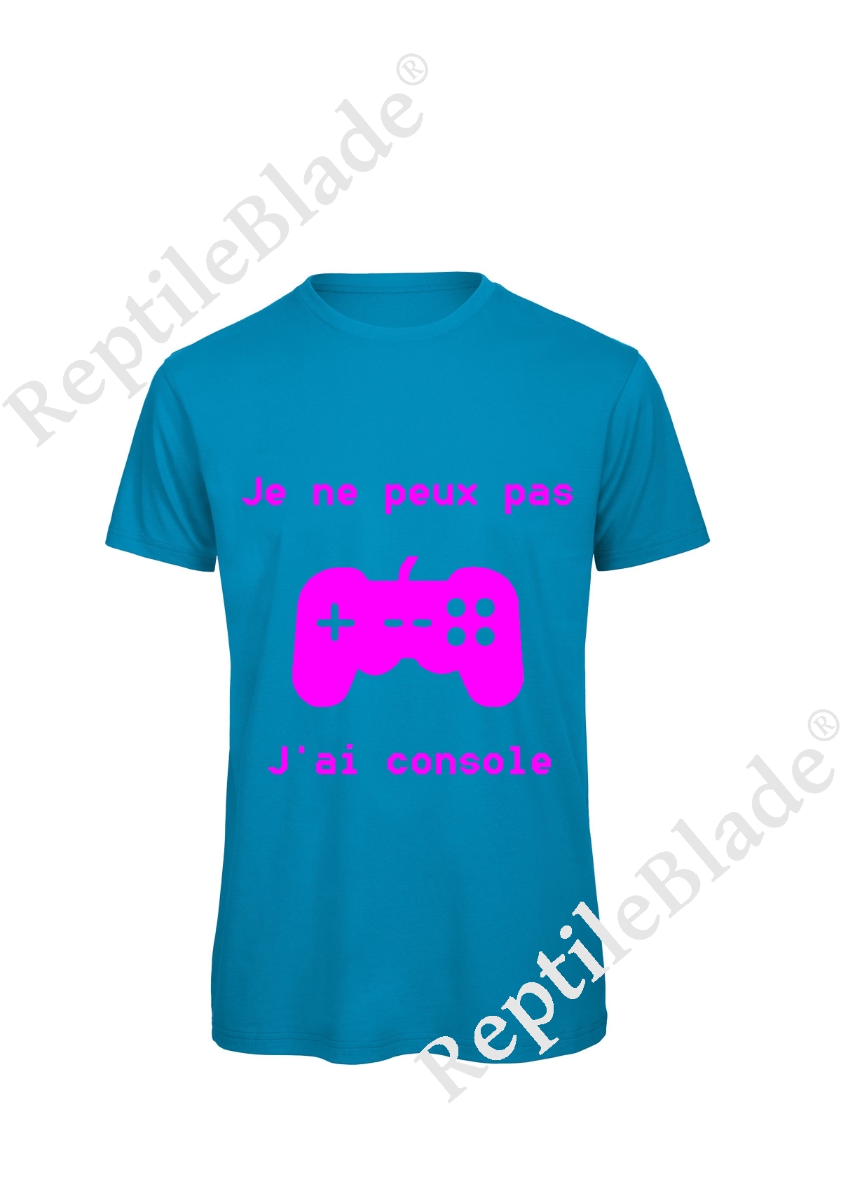 Miniature T-shirt homme "Je peux pas j'ai console"