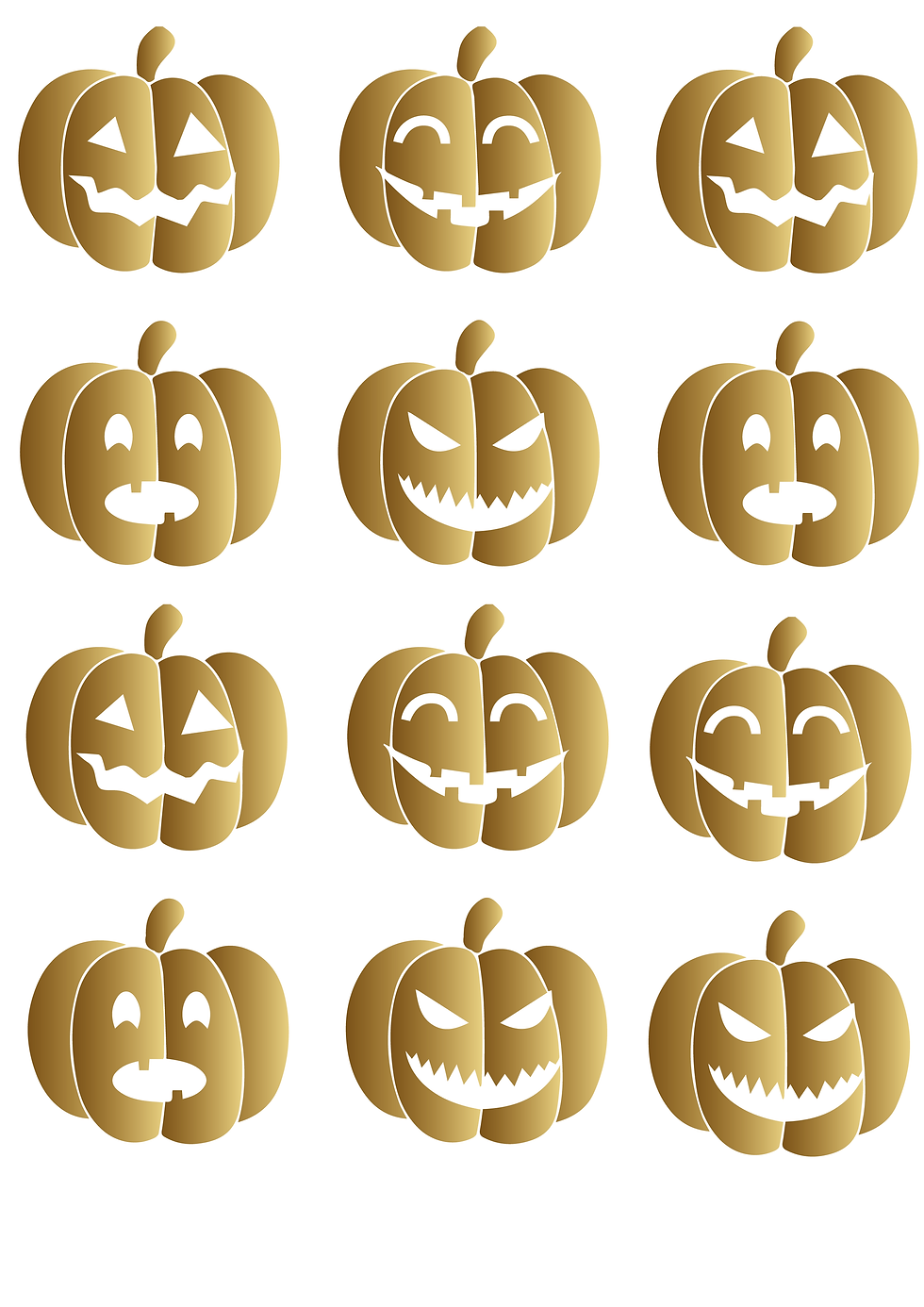 Miniature : Planche de sticker vitre "halloween"