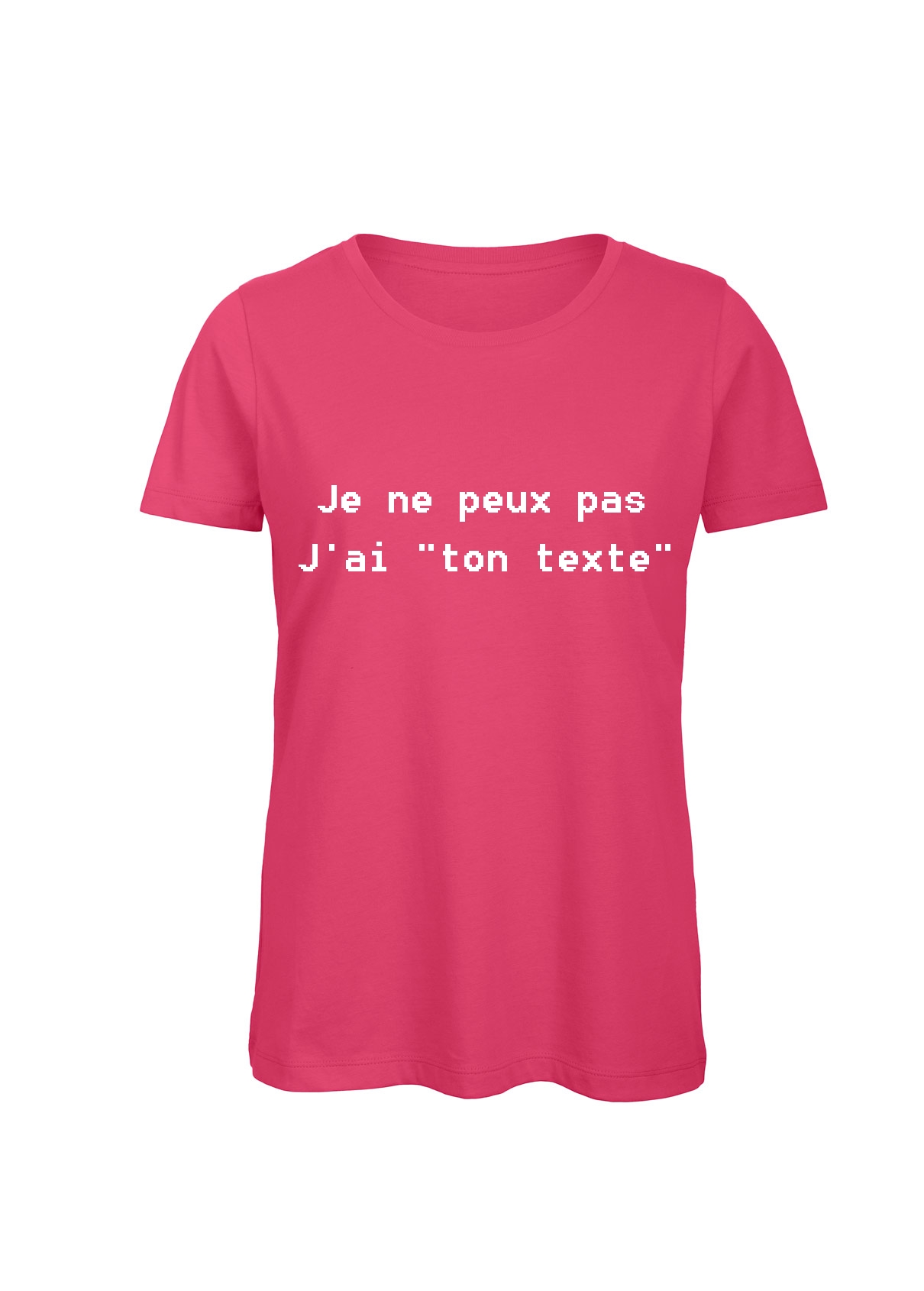 Miniature T-shirt femme "Je peux pas j'ai"