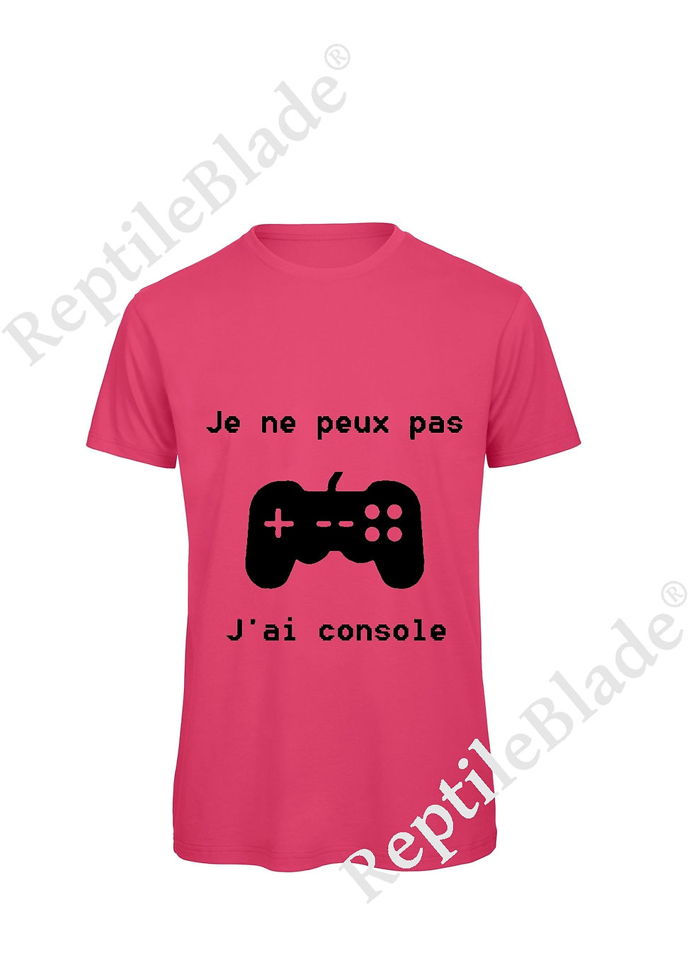 الصورة المصغرة: T-shirt homme "Je peux pas j'ai console"
