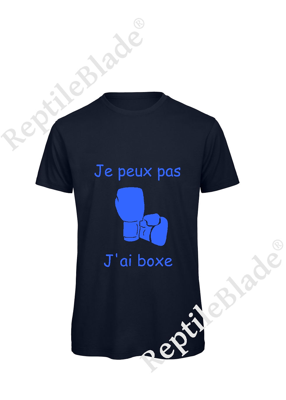 Прев'ю: T-shirt homme "Je peux pas j'ai boxe"