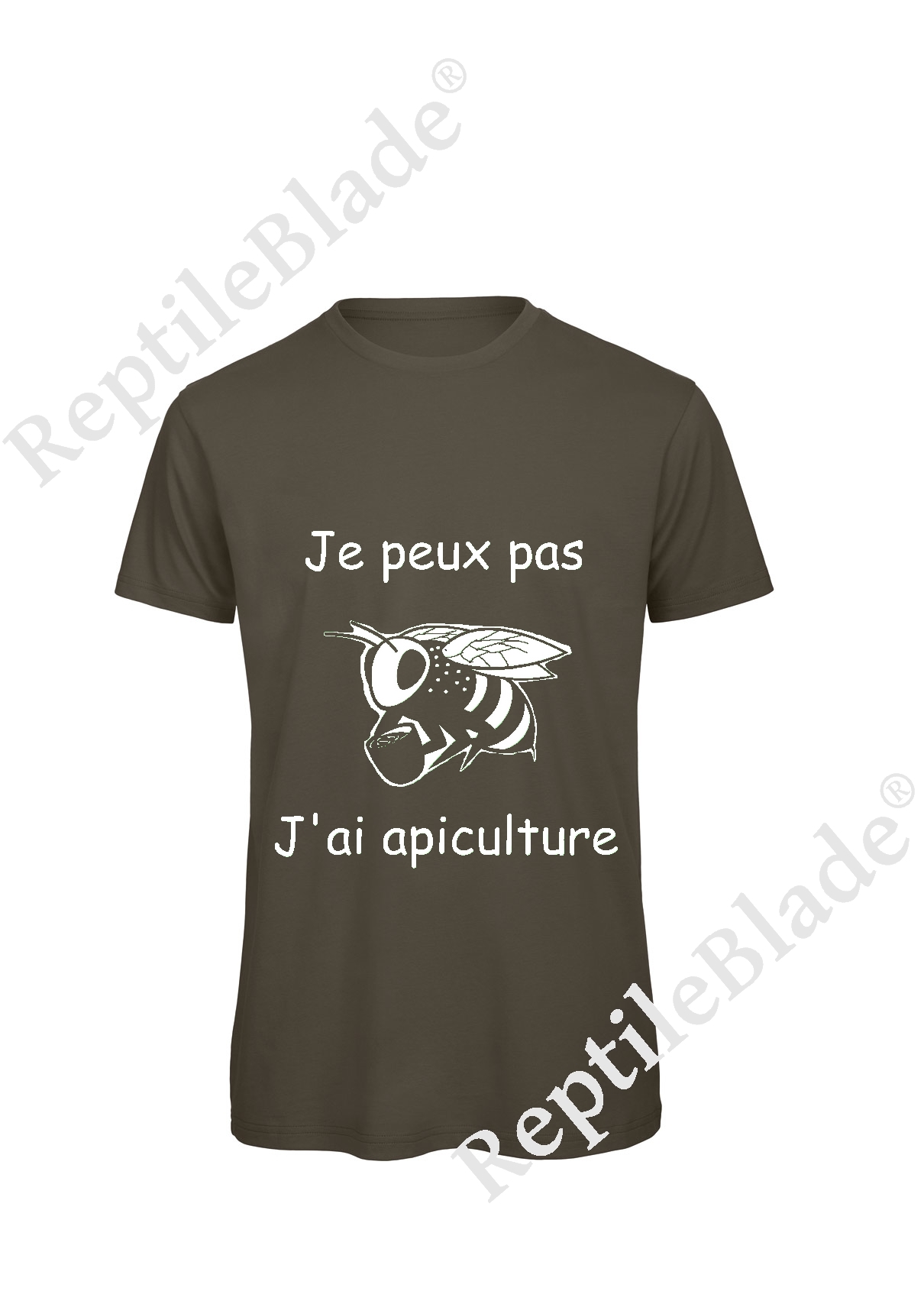 Miniature T-shirt homme "Je peux pas j'ai apiculture"