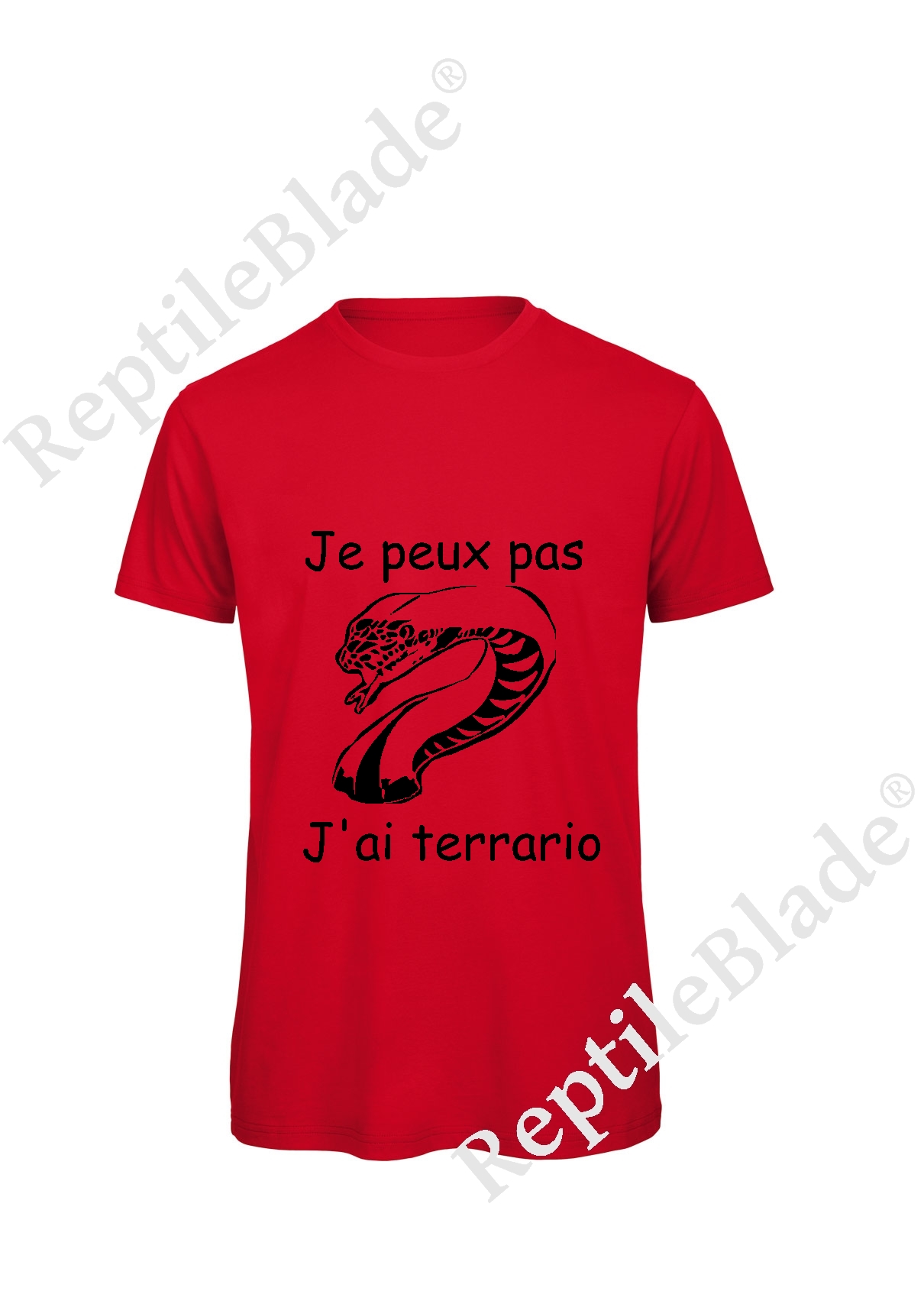 Miniature T-shirt homme "Je peux pas j'ai terrario"