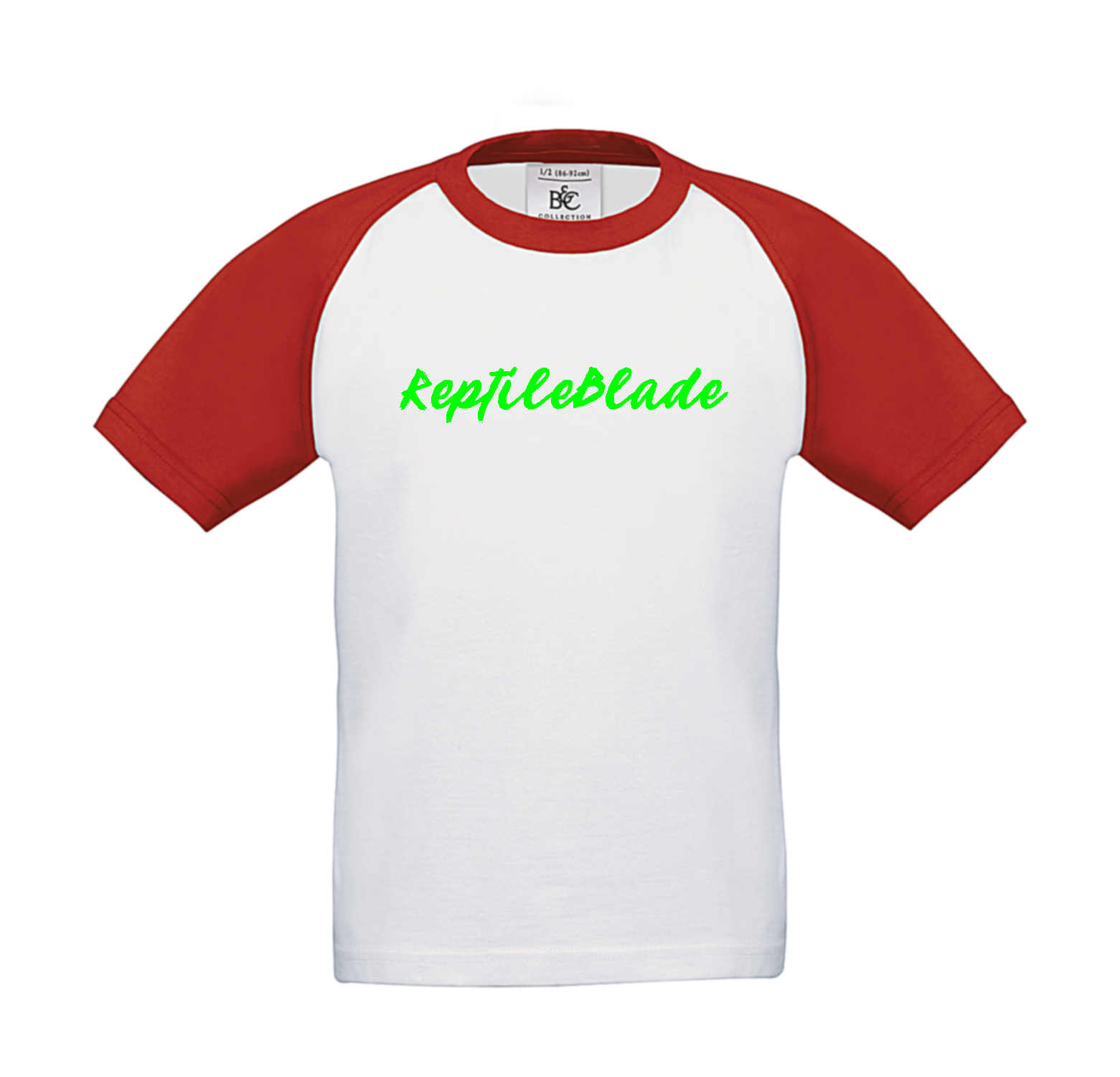 Miniature T-shirt enfant baseball "ReptileBlade"